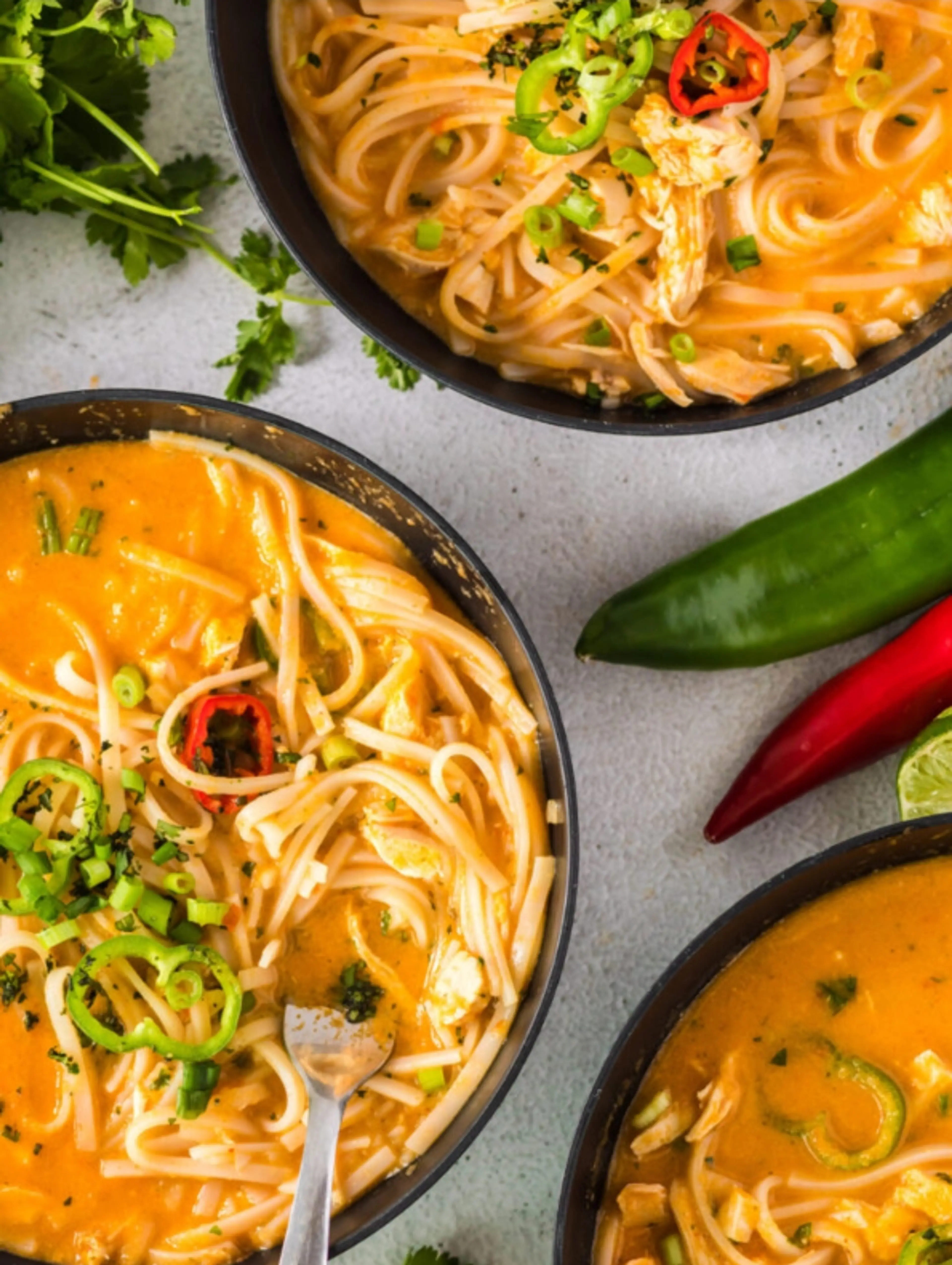 Thai Inspired Chicken Noodle Soup