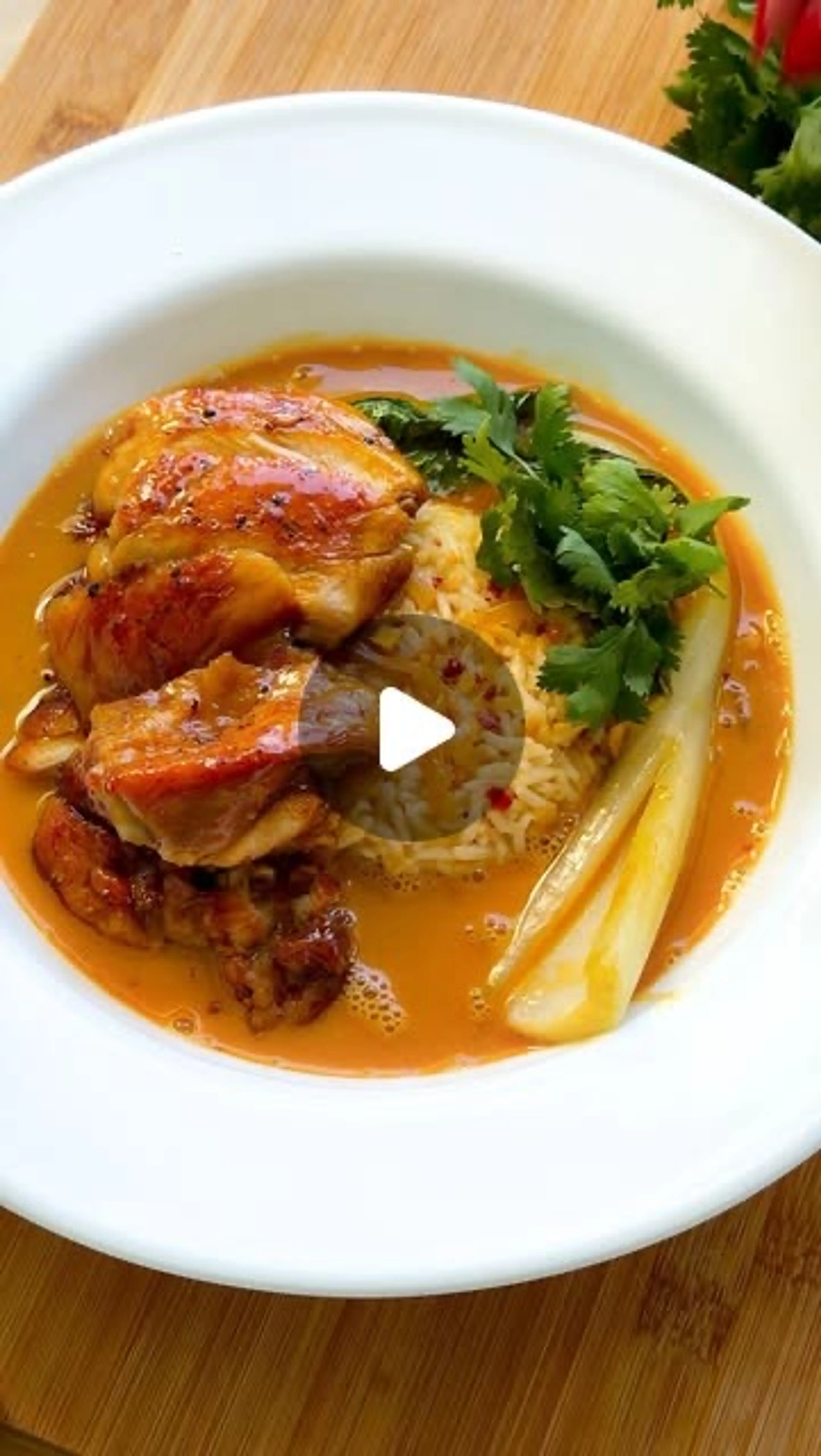 Chili Coconut Broth with Sweet N Stick