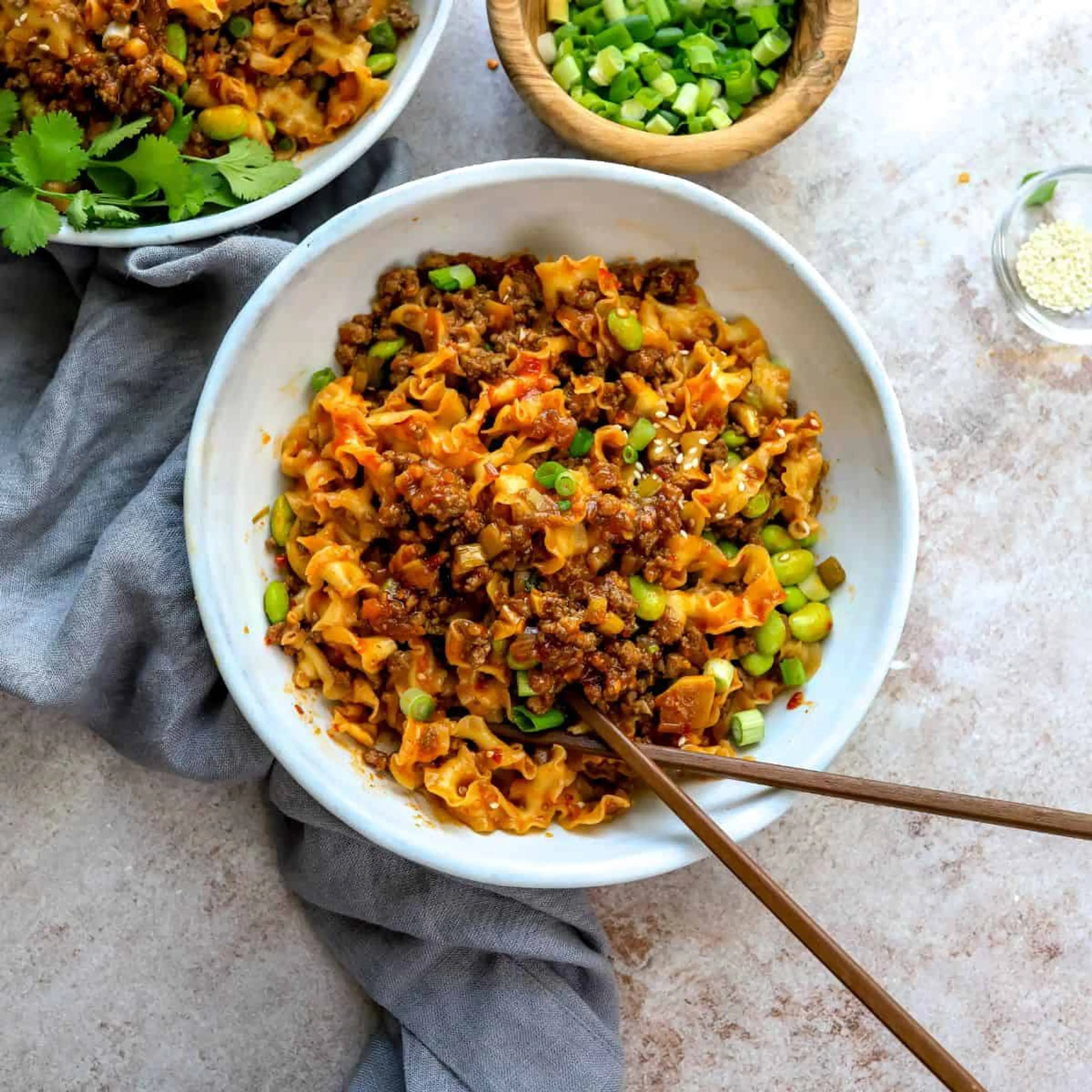 Spicy Garlic Noodles