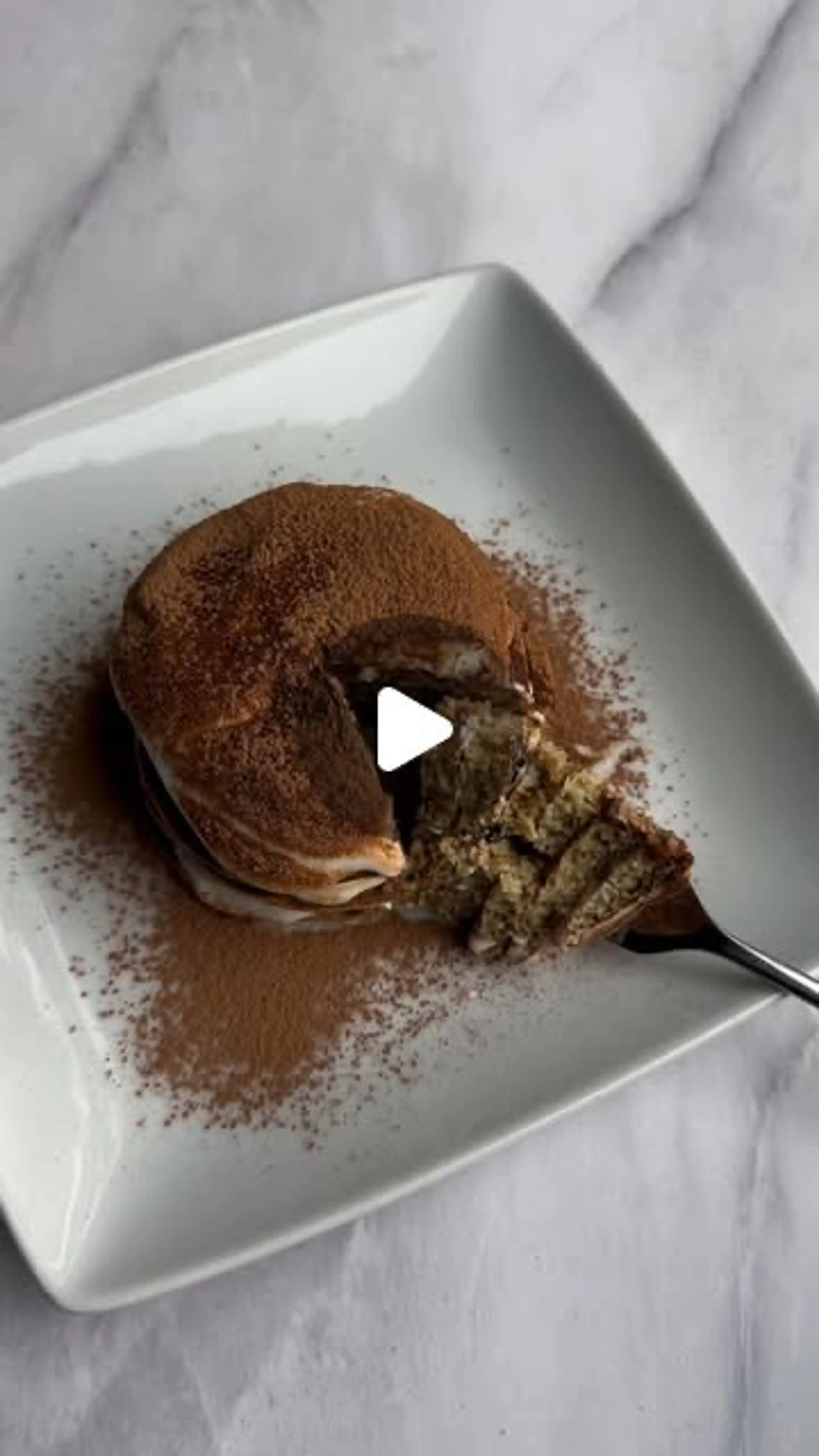 Pancakes Saludables Sabor Tiramisu