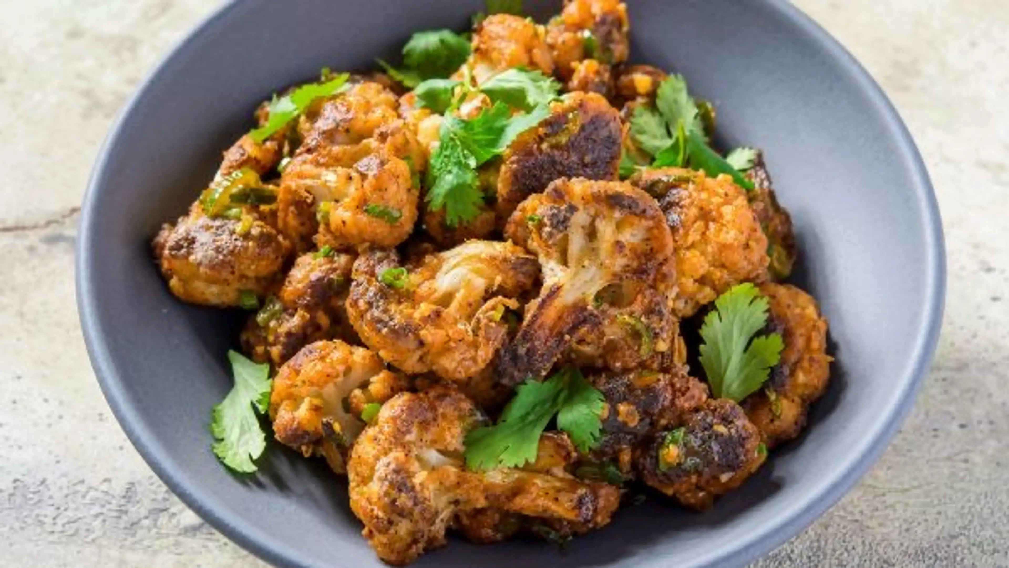 Oven-Fried Gobi Manchurian