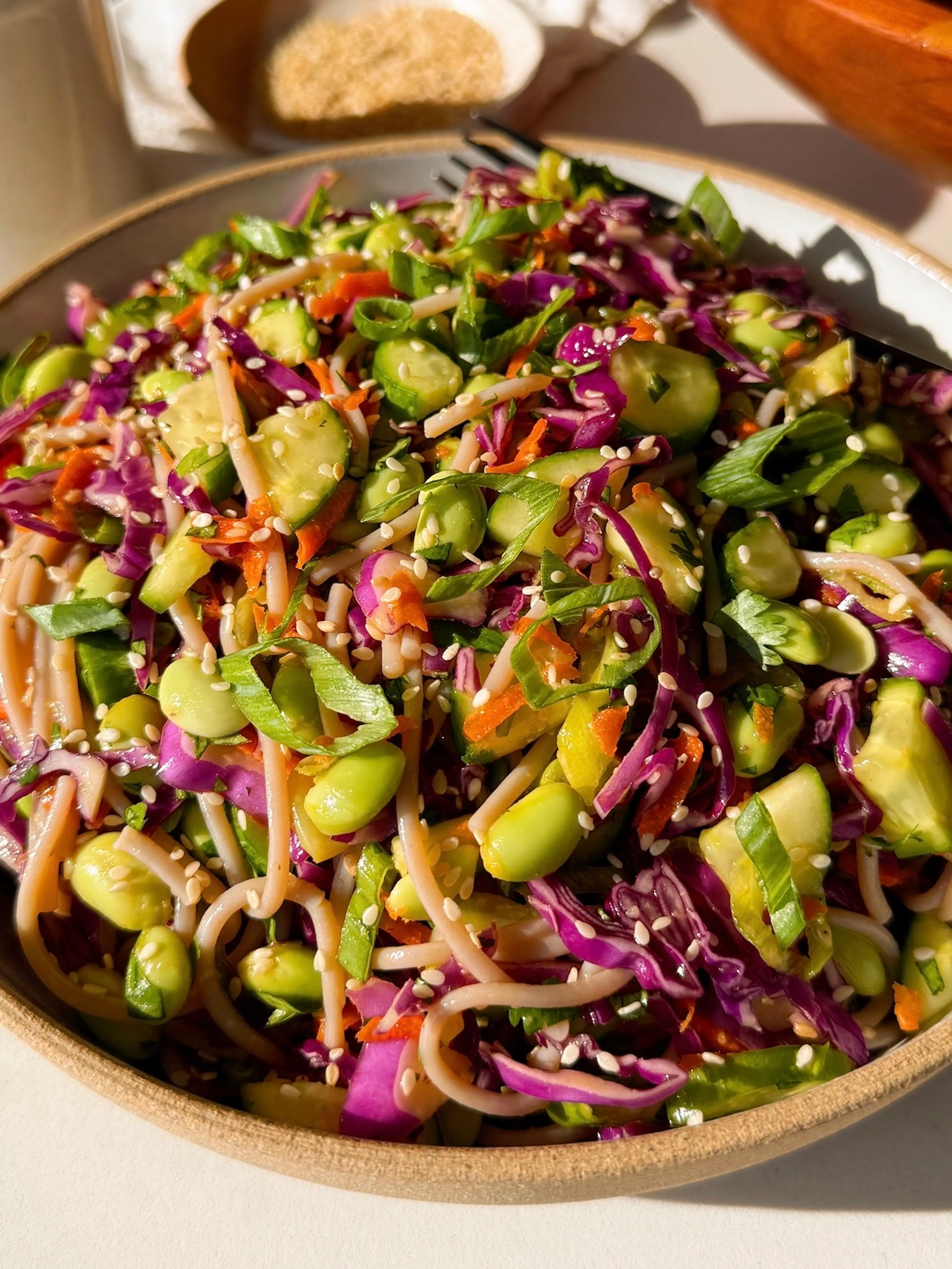 Cold Soba Noodle Salad