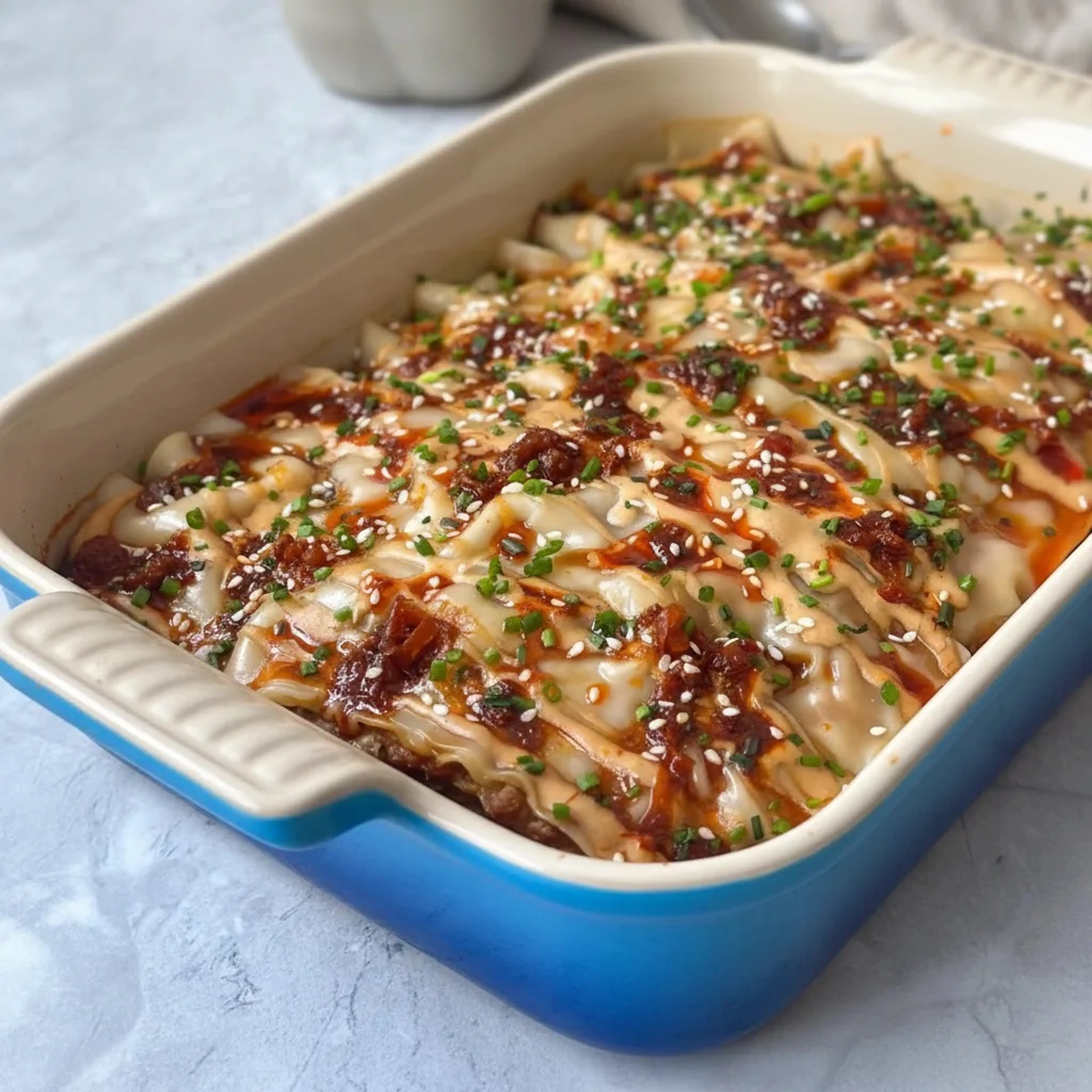 Chicken Dumpling Lasagna