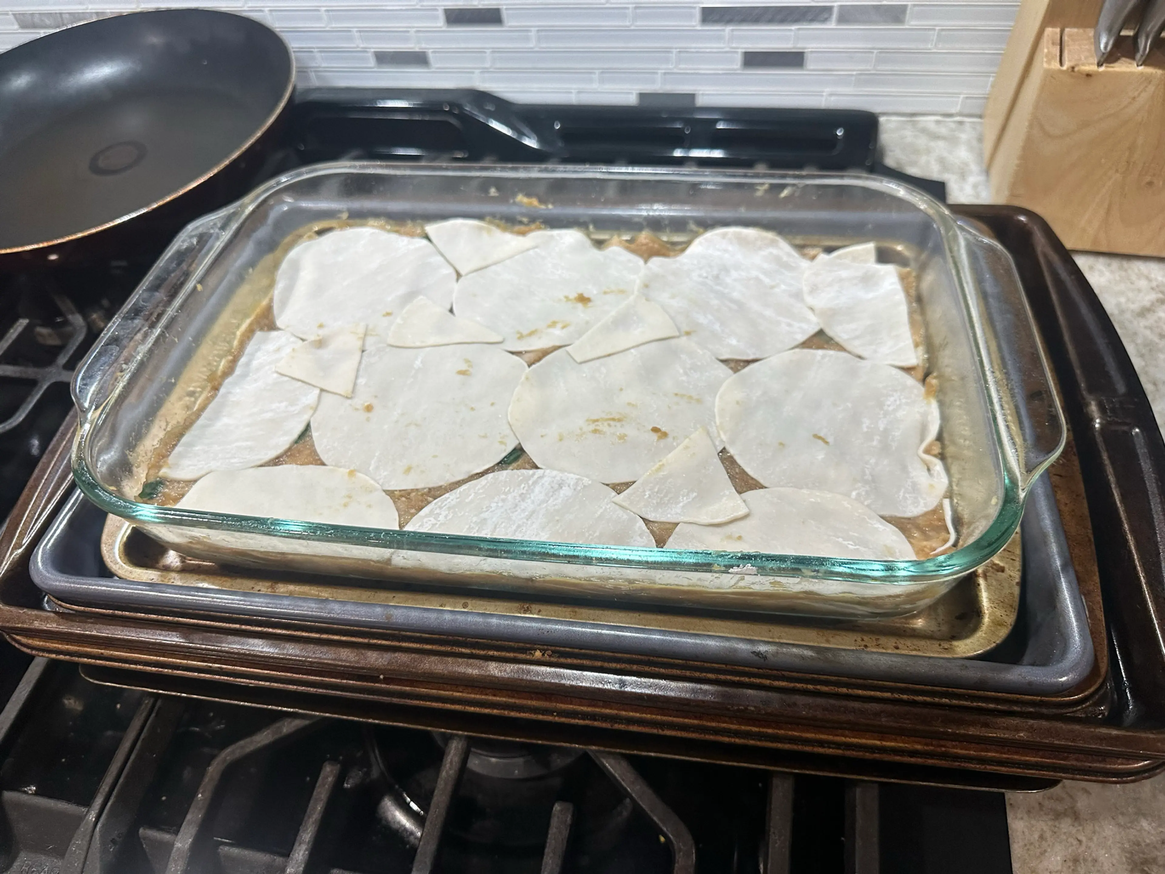 Chicken Dumpling Lasagna