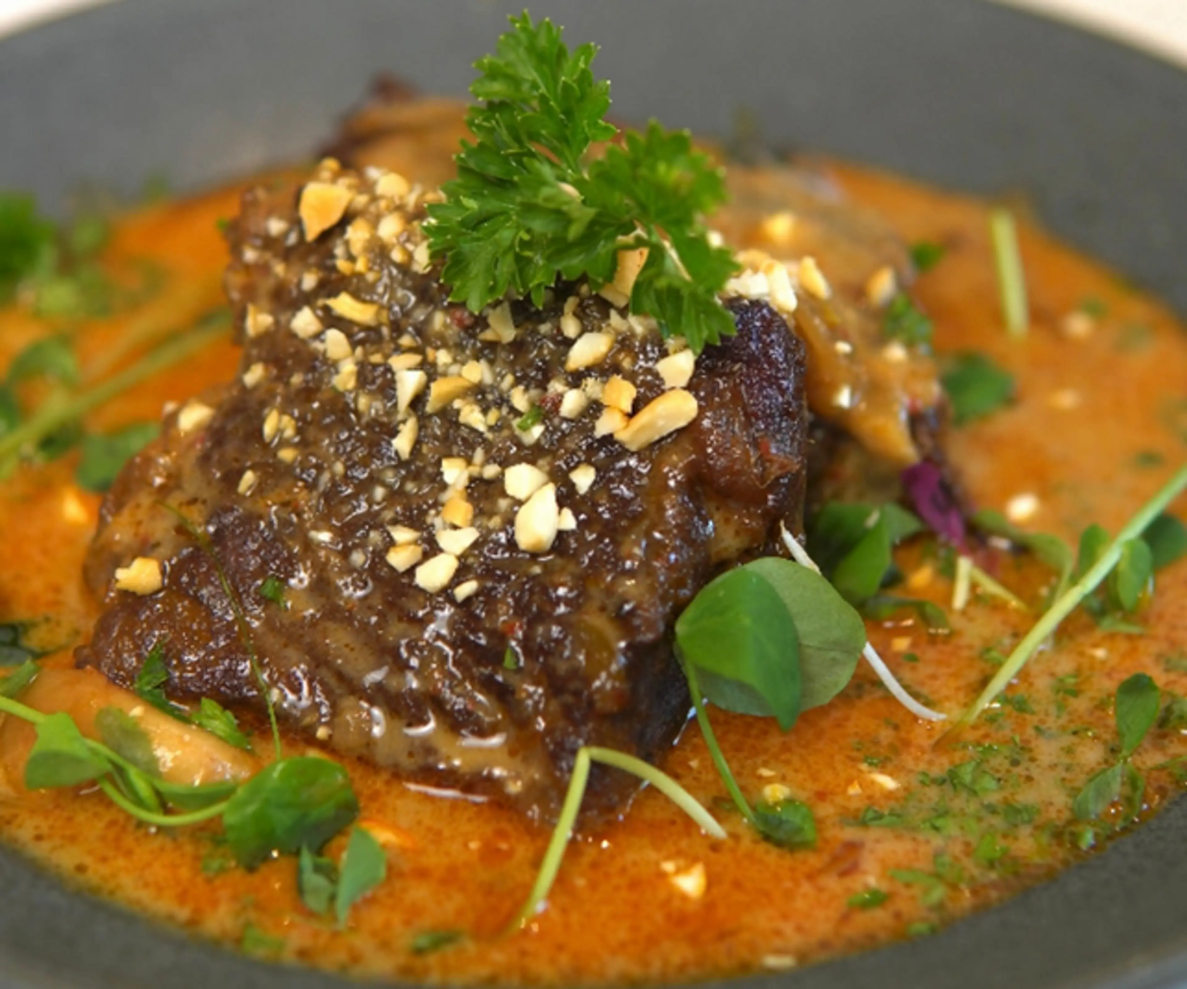 Panang Curry Short Ribs