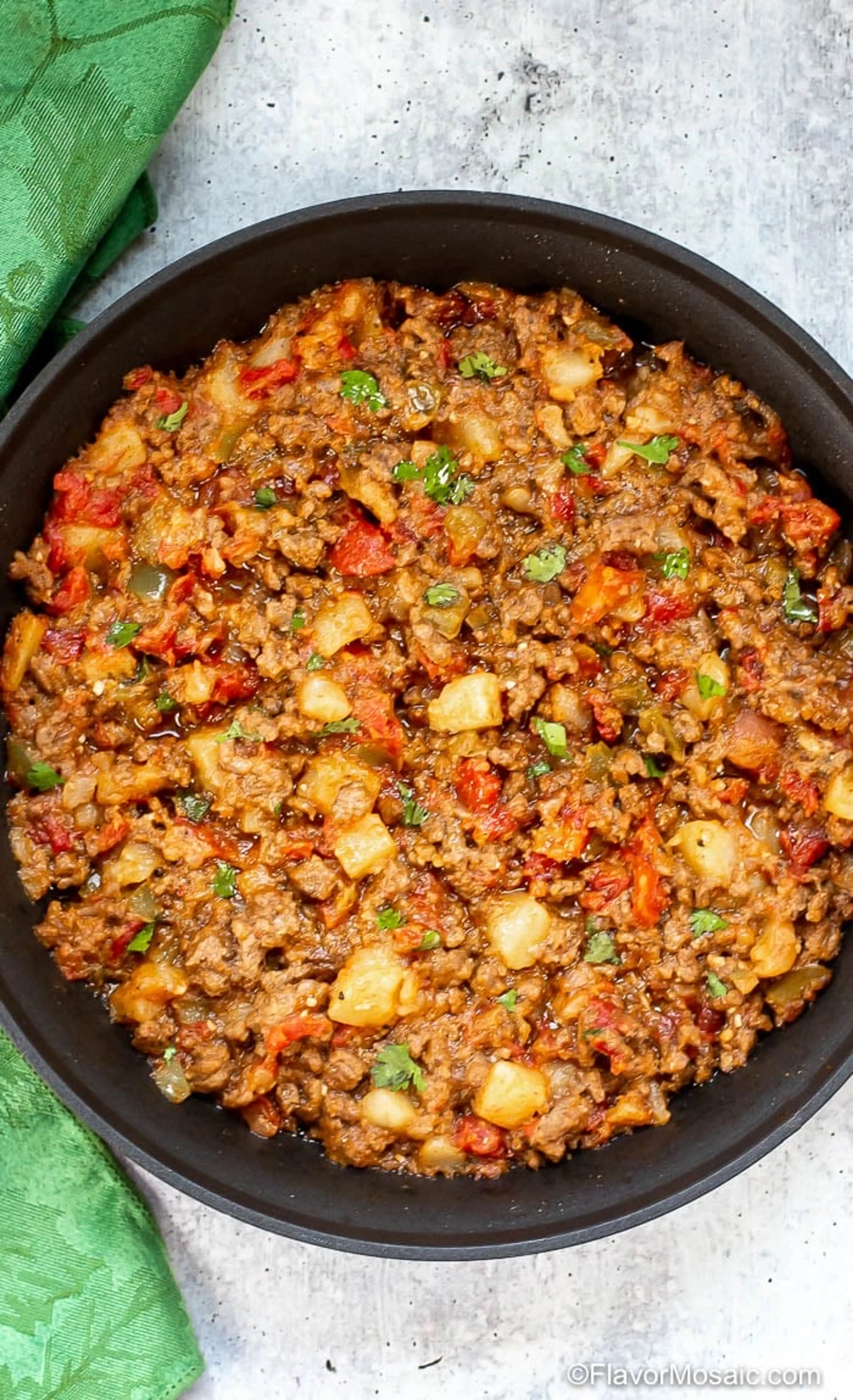 Picadillo Con Papas