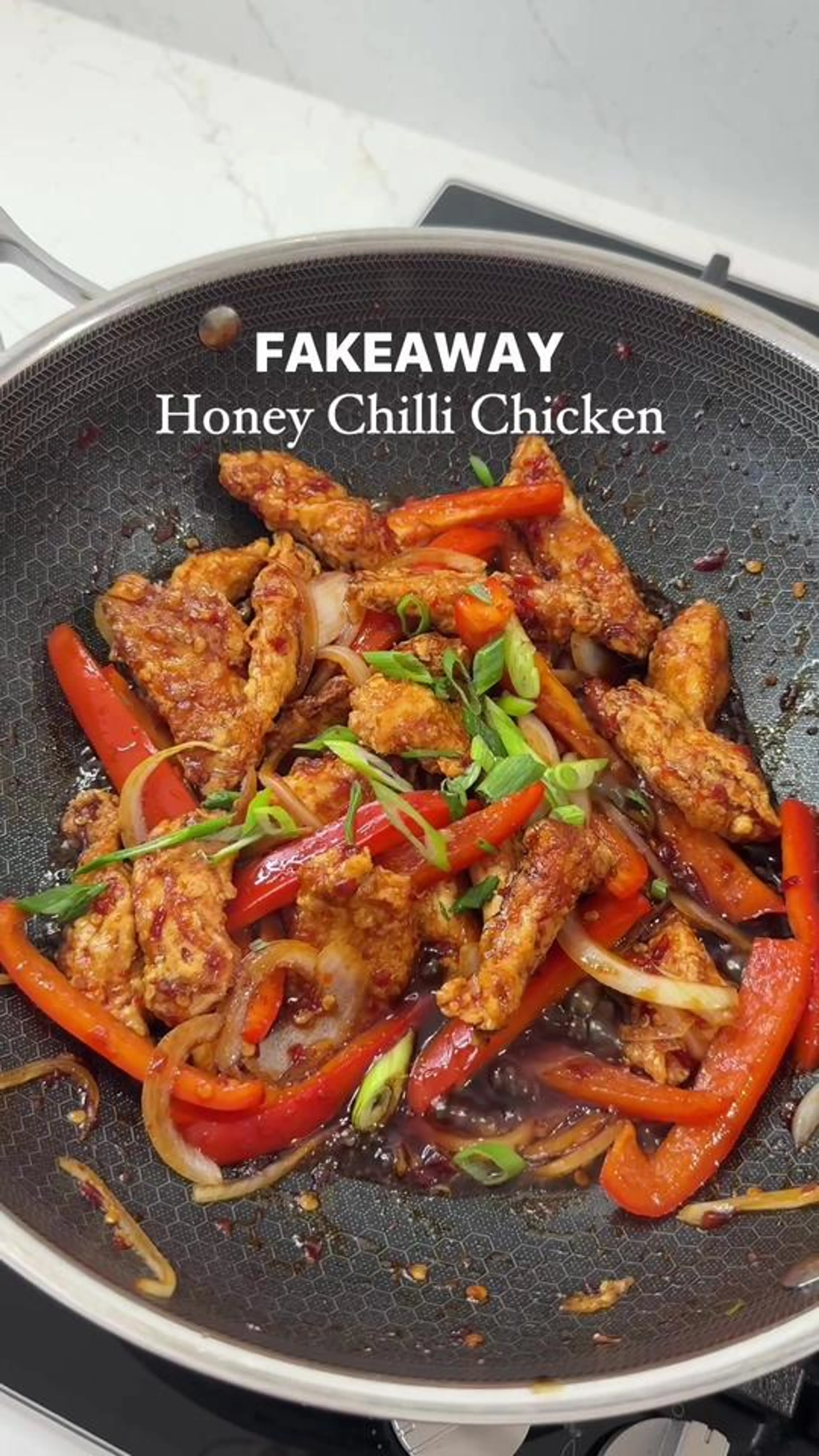 Air Fryer Honey Chilli Chicken