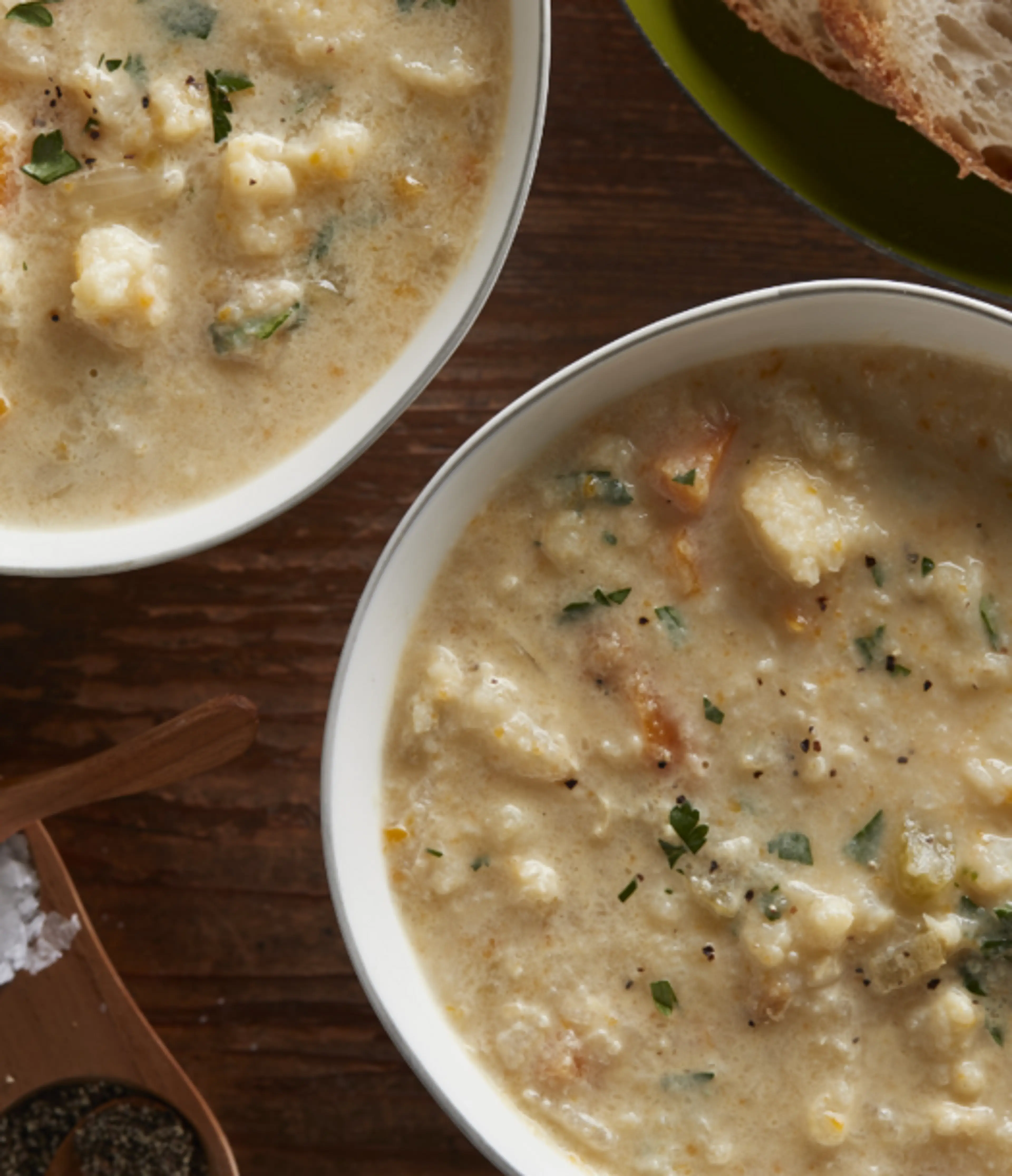Easy Creamy Cauliflower Soup