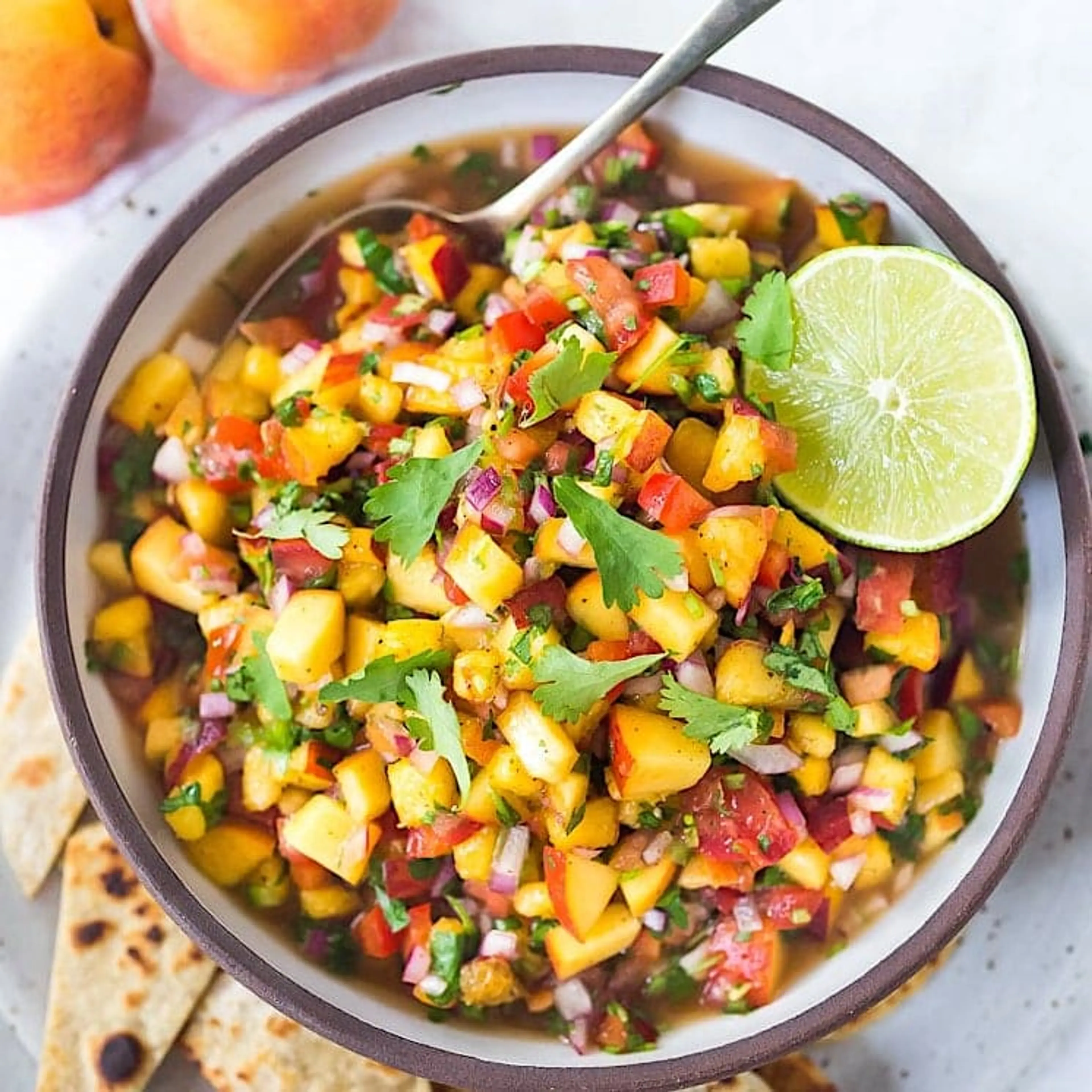 Peach Salsa (Michele Bogle)