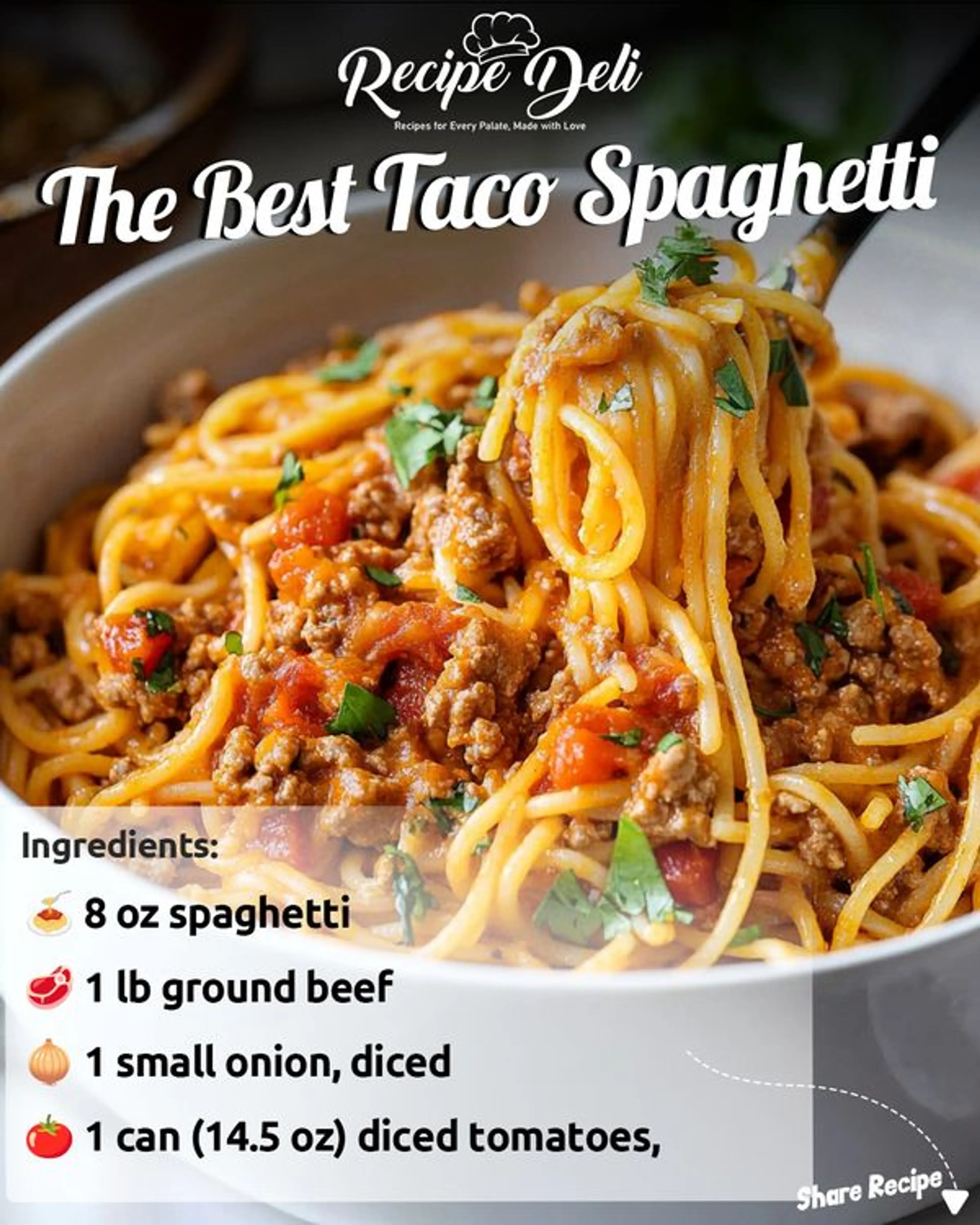 The Best Taco Spaghetti