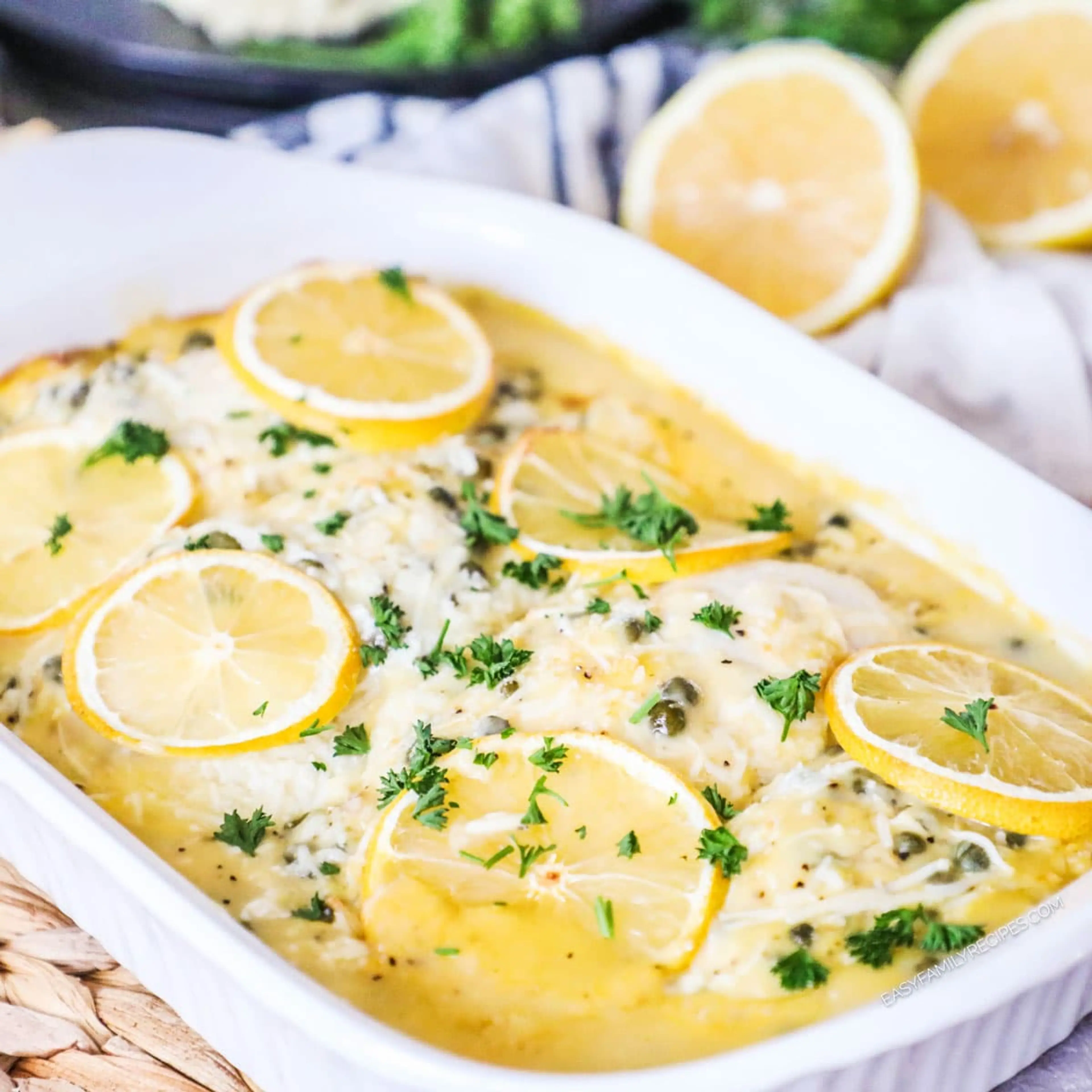 Chicken Piccata Casserole