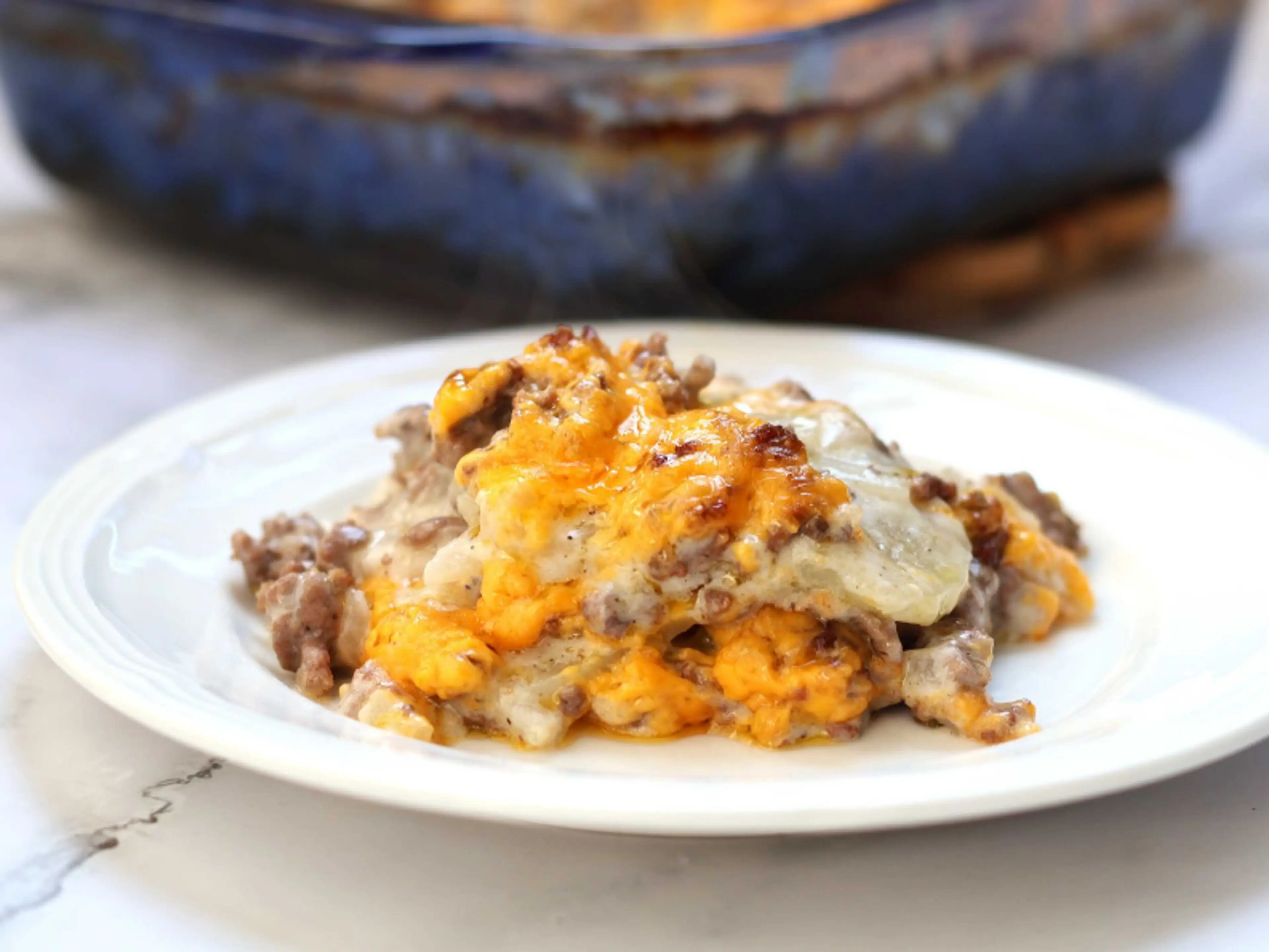 Hamburger Potato Casserole