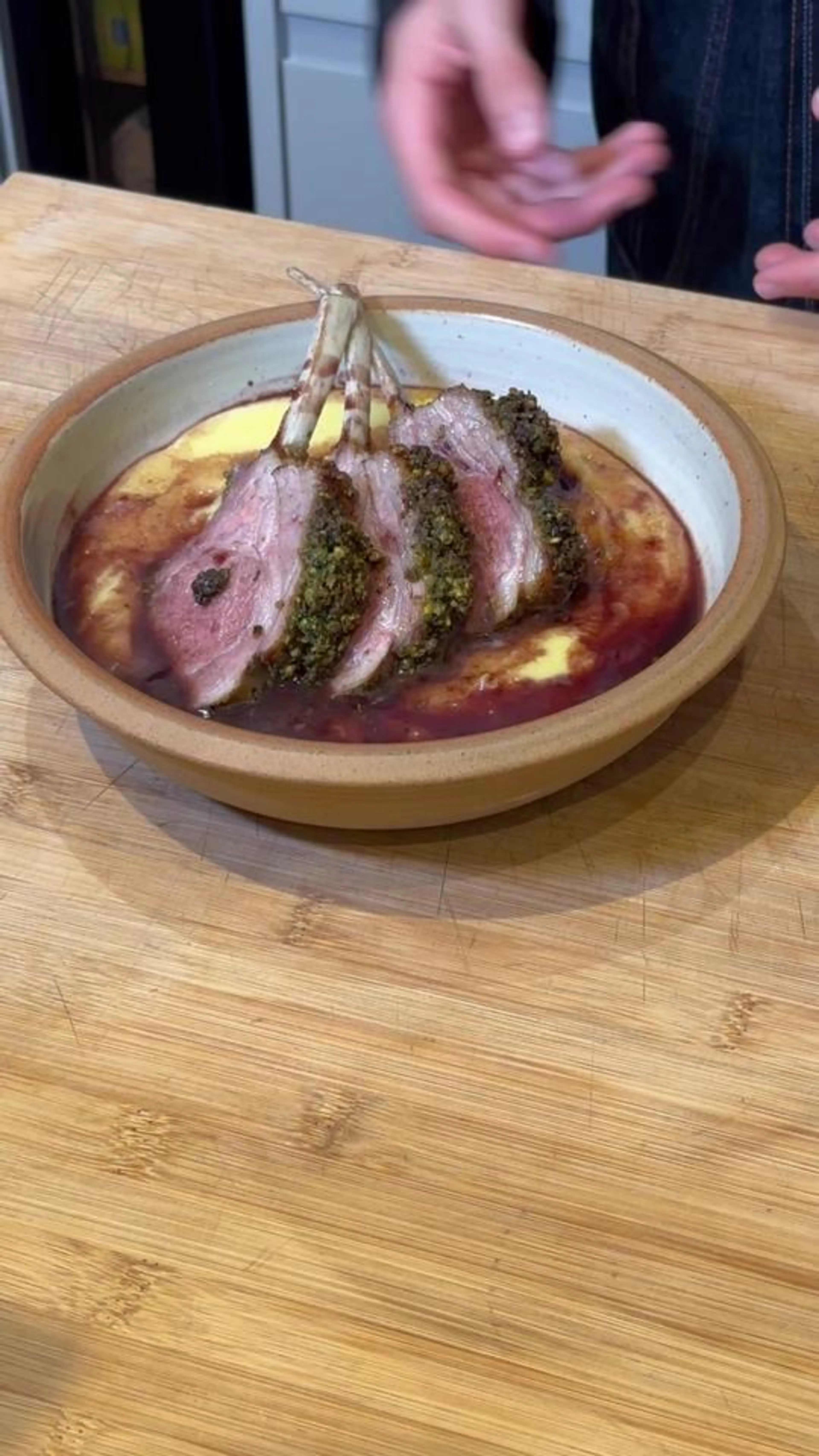 Carré D’agneau En Croûte D’herbe