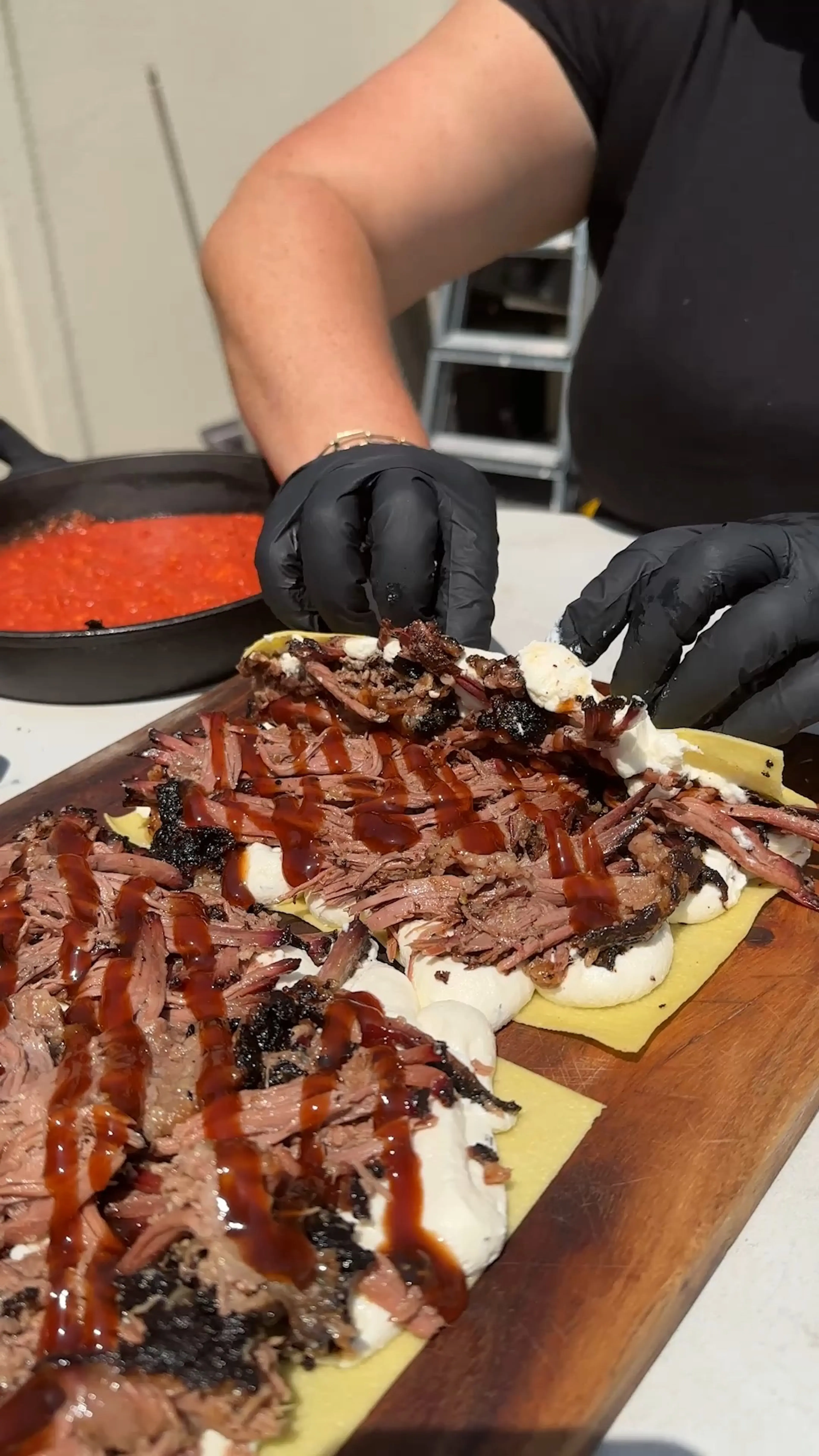 Lasagna Brisket Pinwheels! All Rolled Up & Ready to Impress