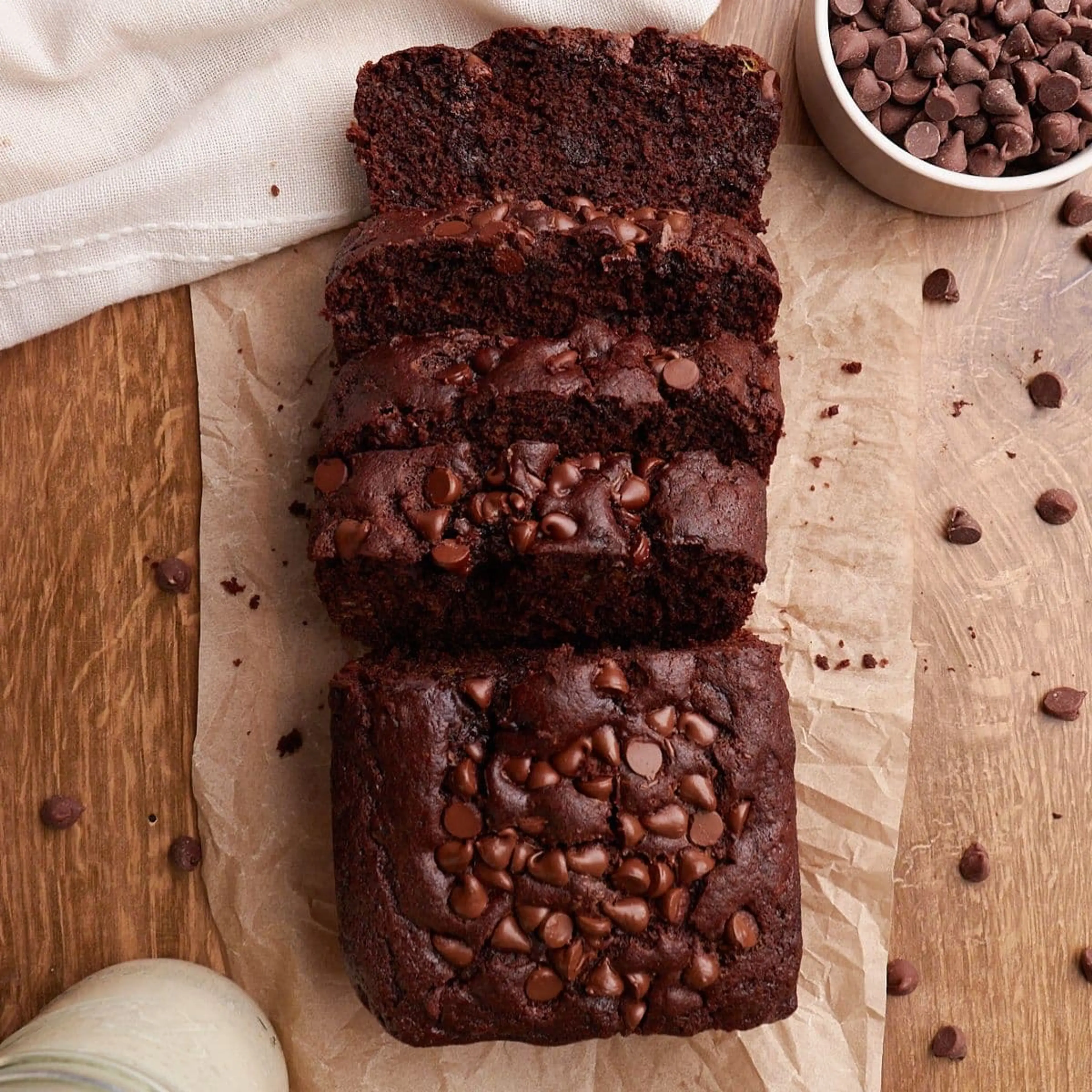 Chocolate Sourdough Banana Bread Recipe