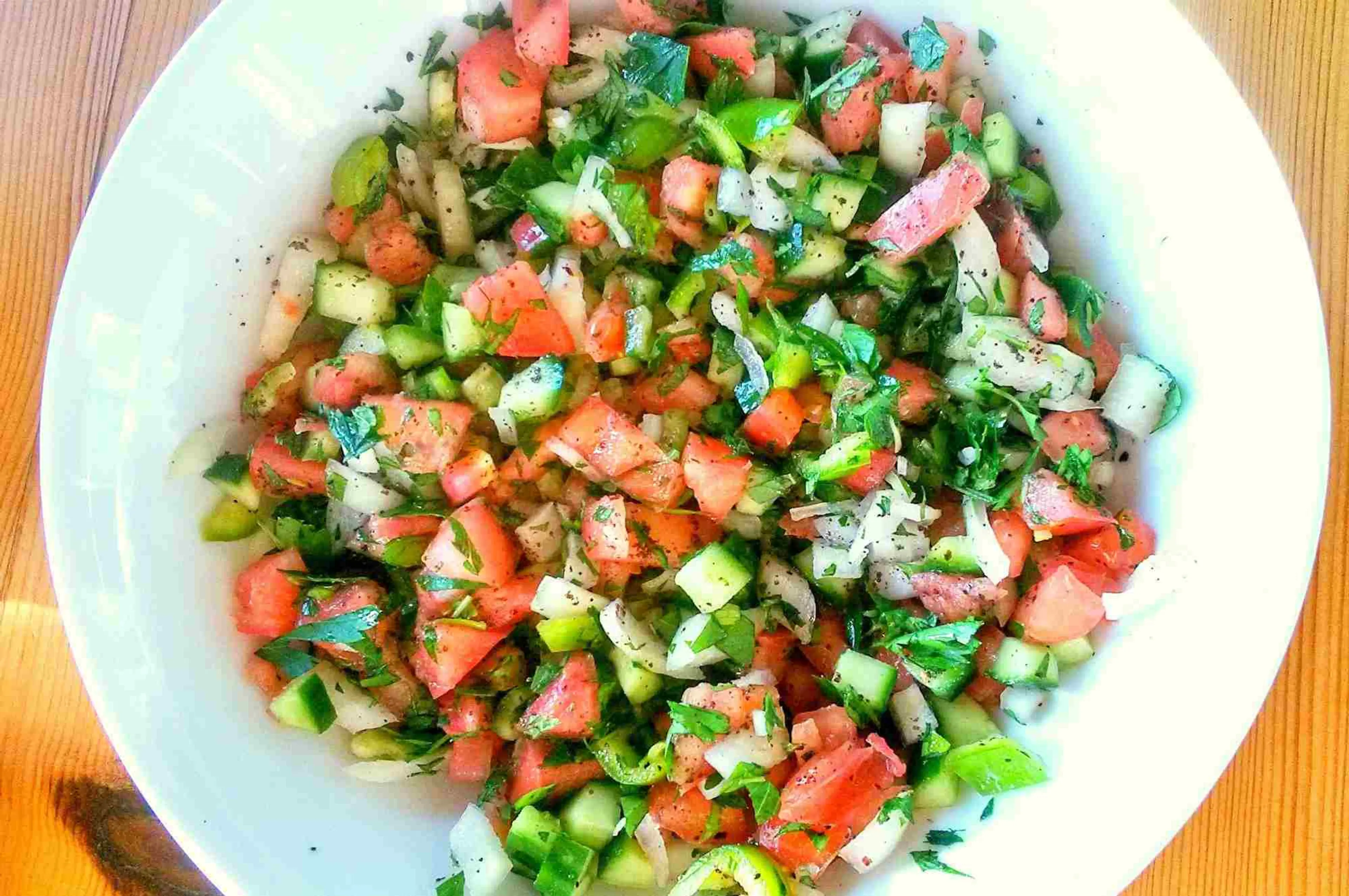 Çoban Salatası (Turkish Shepherd's Salad)