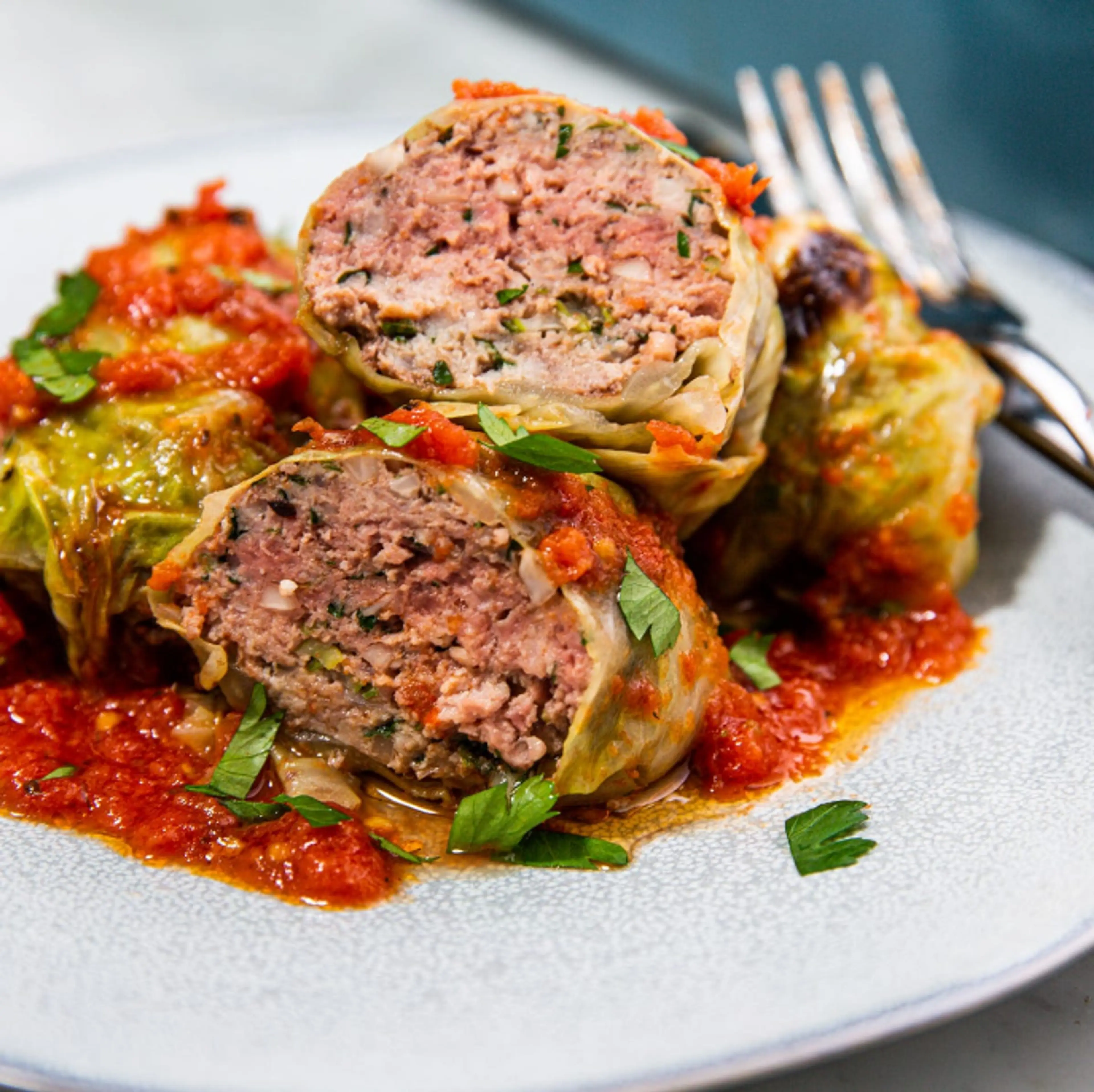 Keto Stuffed Cabbage
