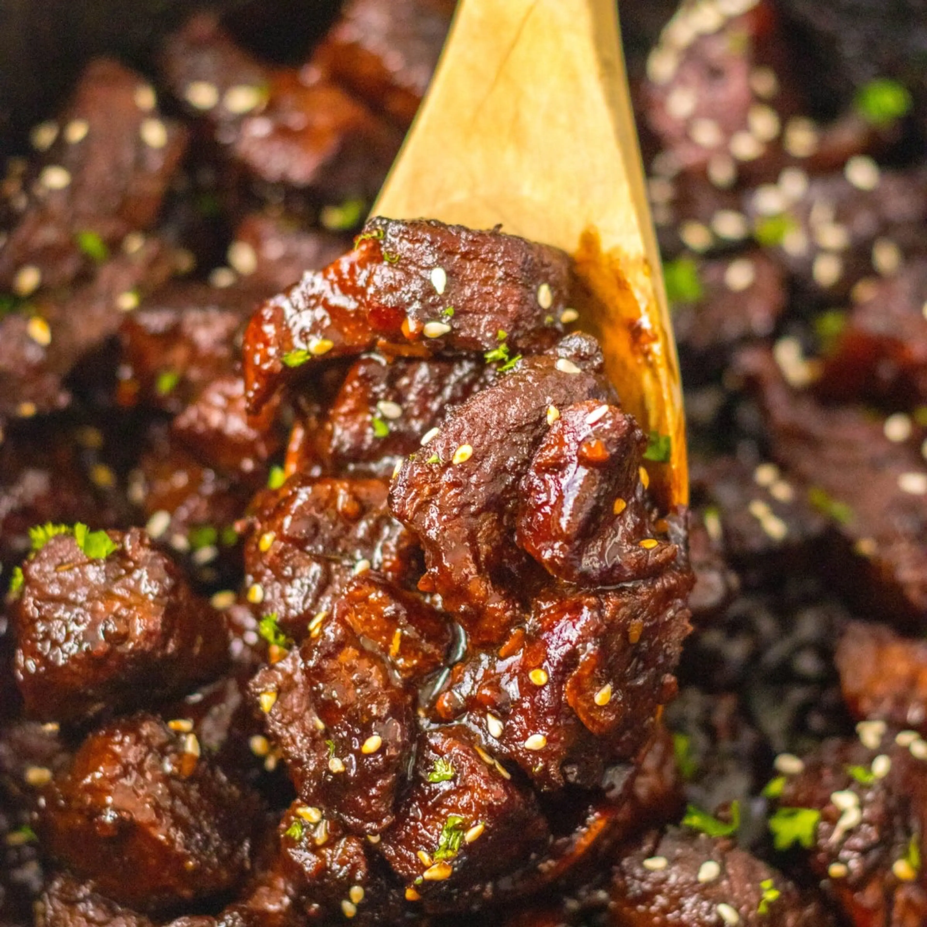 Honey Garlic Steak Bites