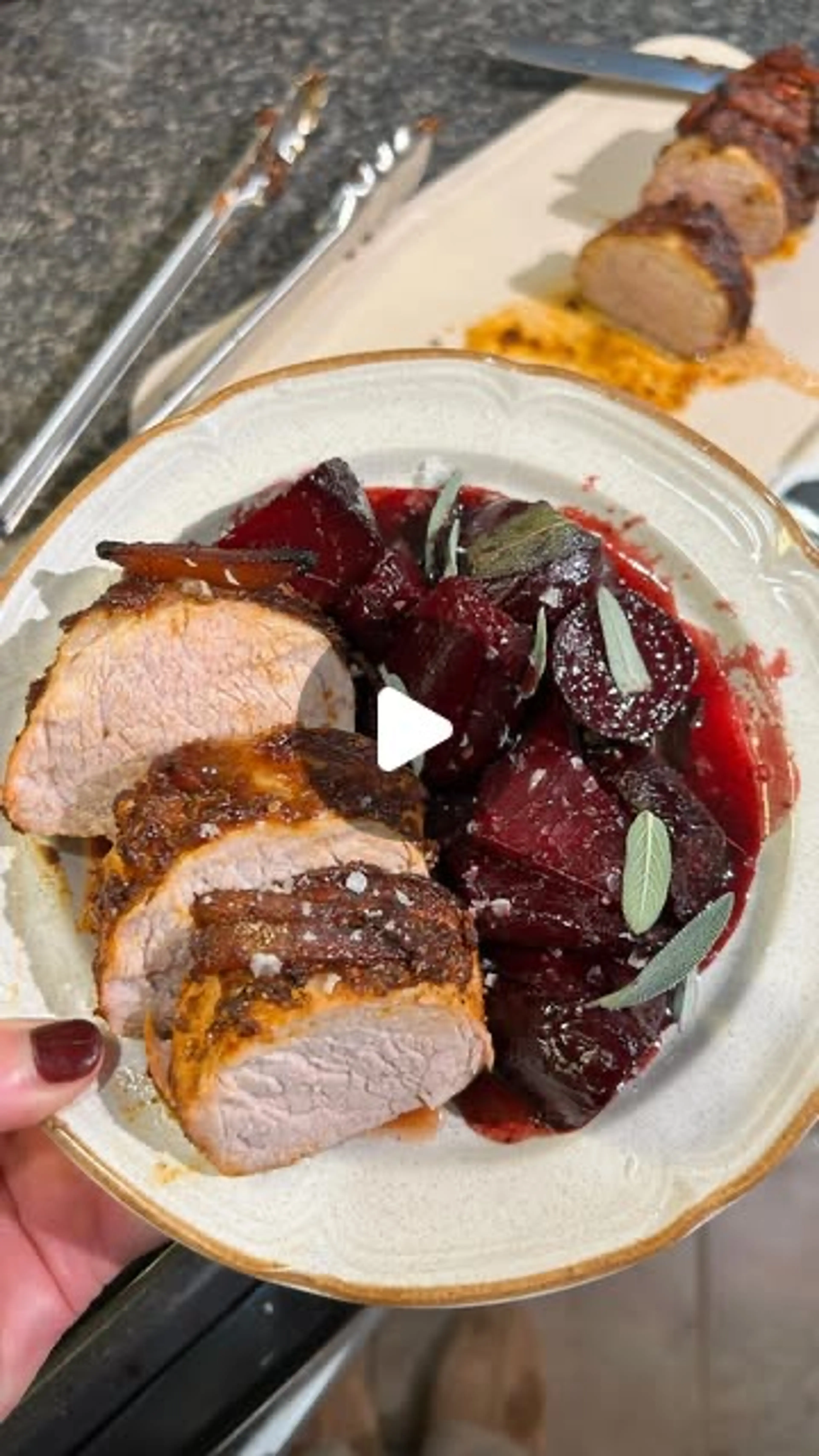 Maple-balsamic Glazed Beets