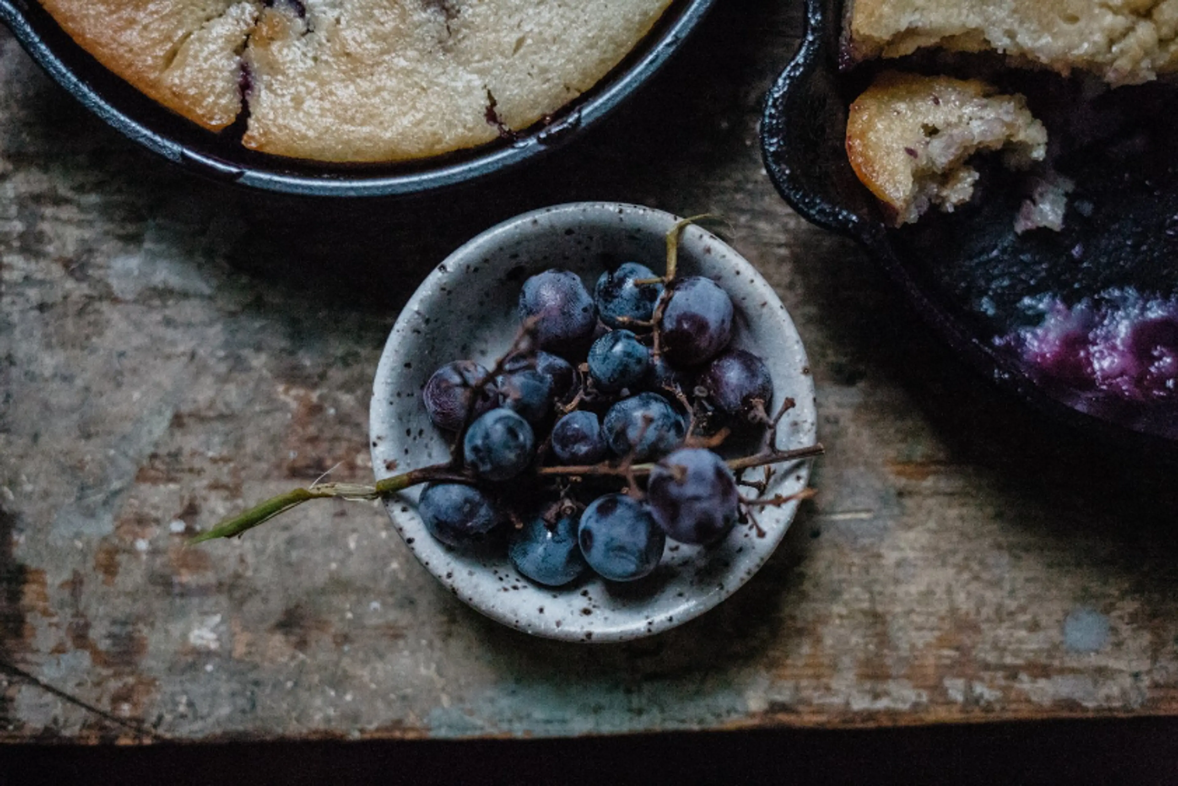 Concord Grape Cobbler