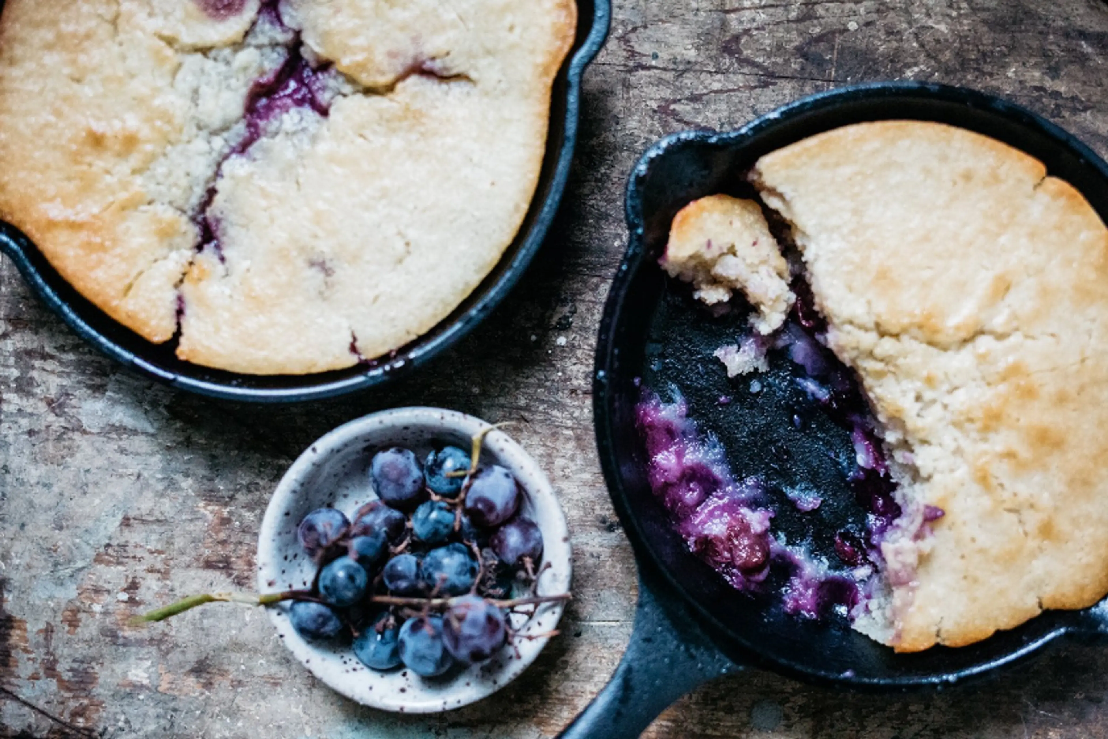 Concord Grape Cobbler
