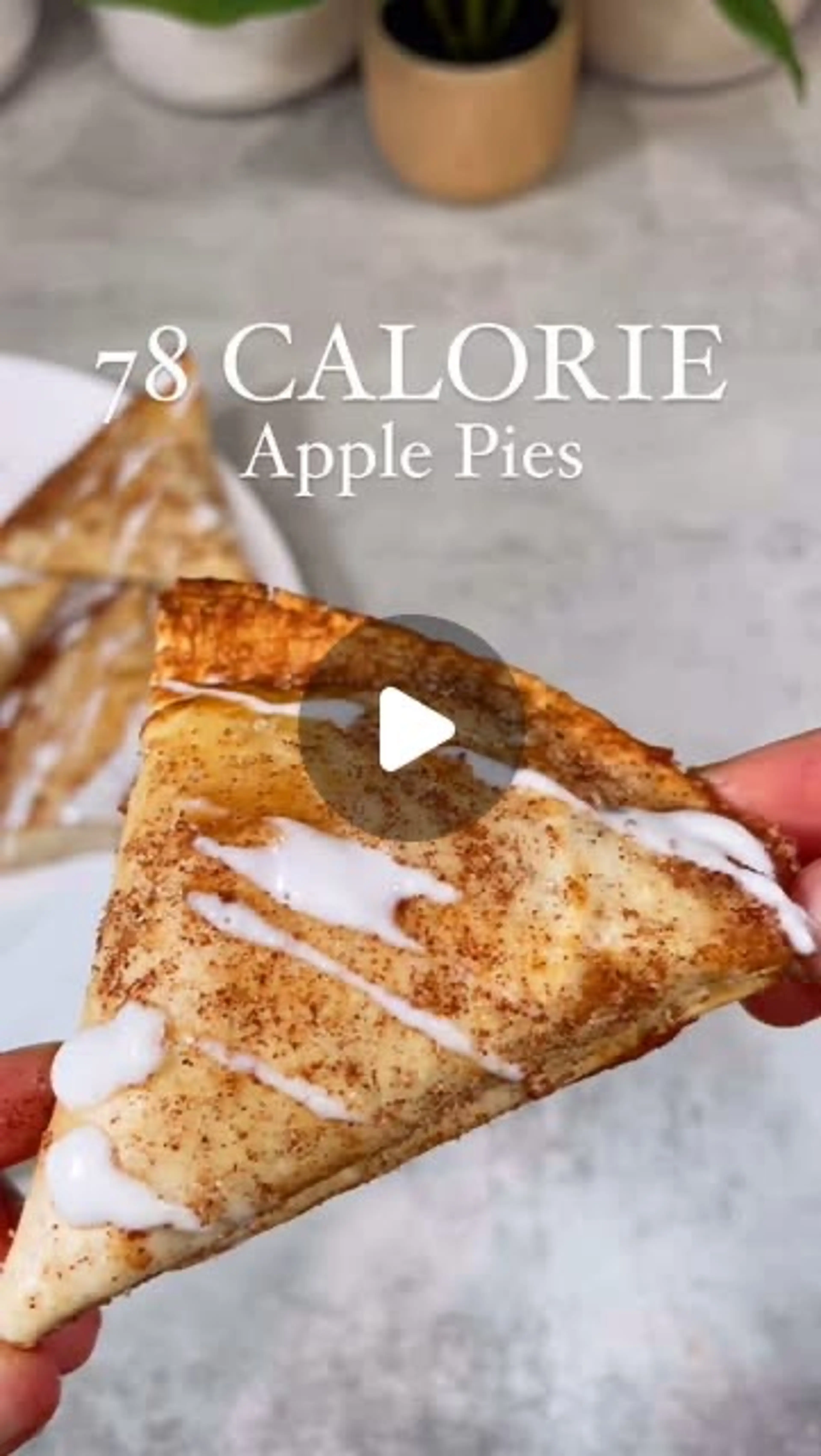 78 Calorie Healthier Apple Pies