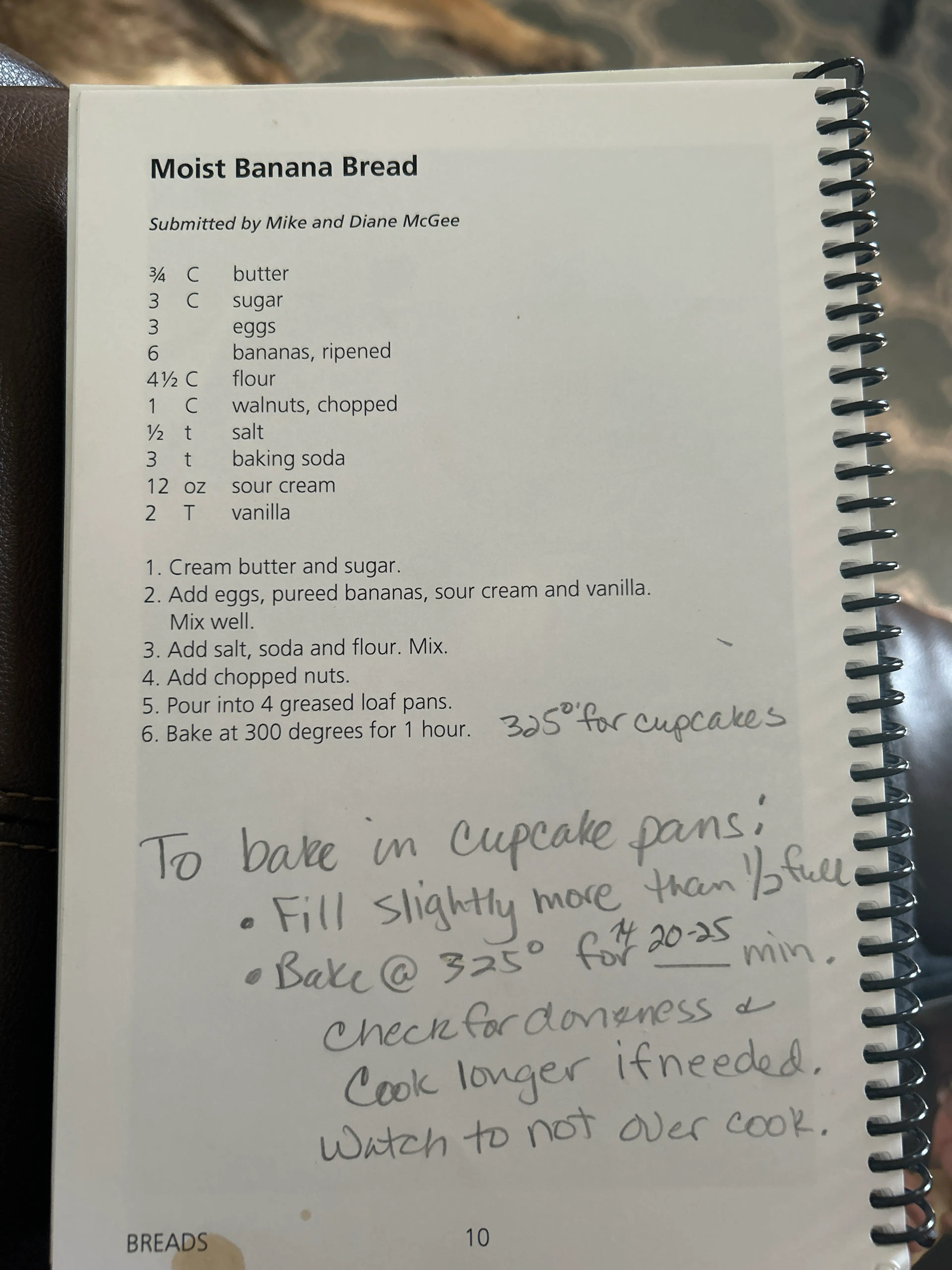Ma’s Perfect Banana Bread