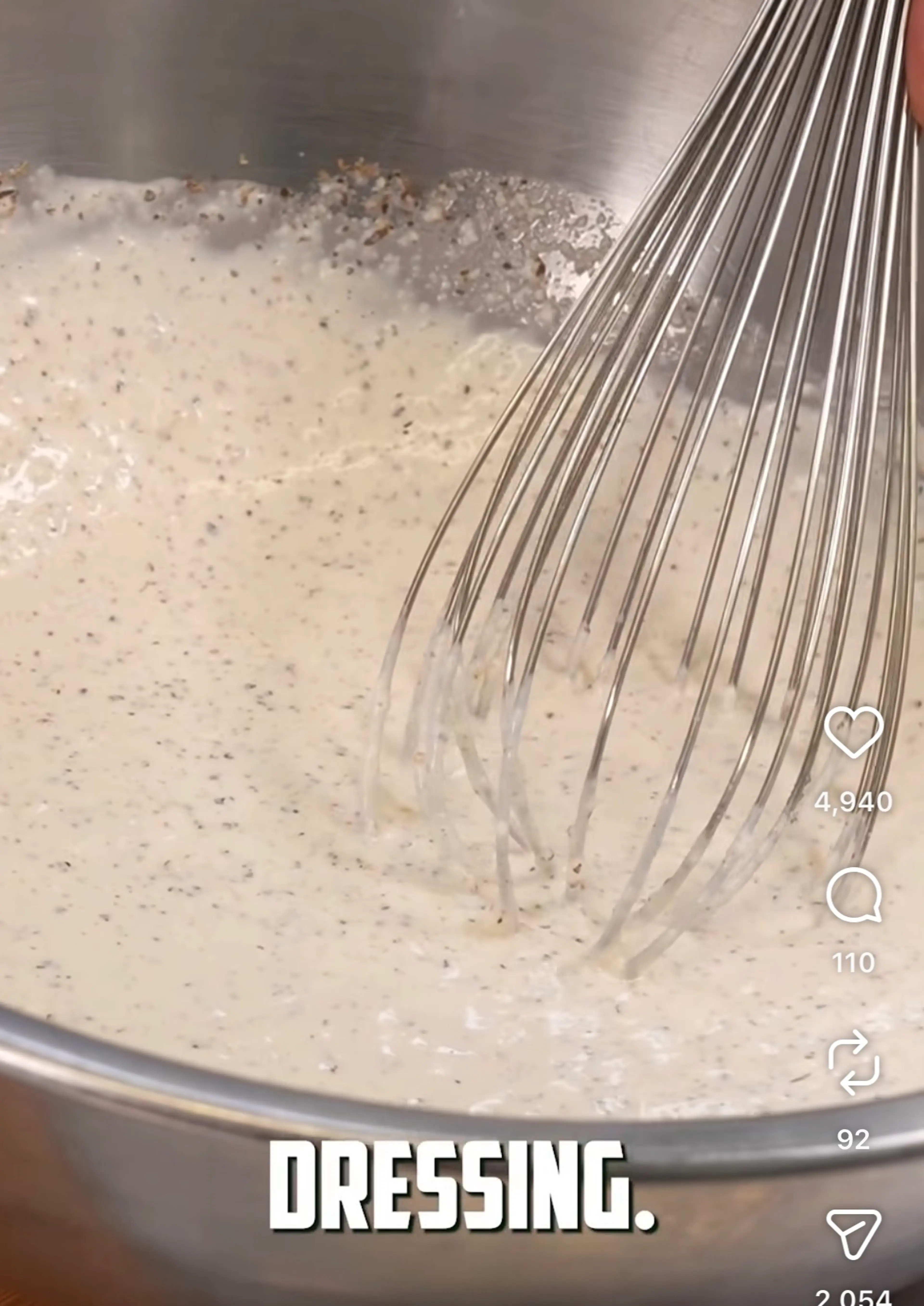 Parmesan Peppercorn Dressing