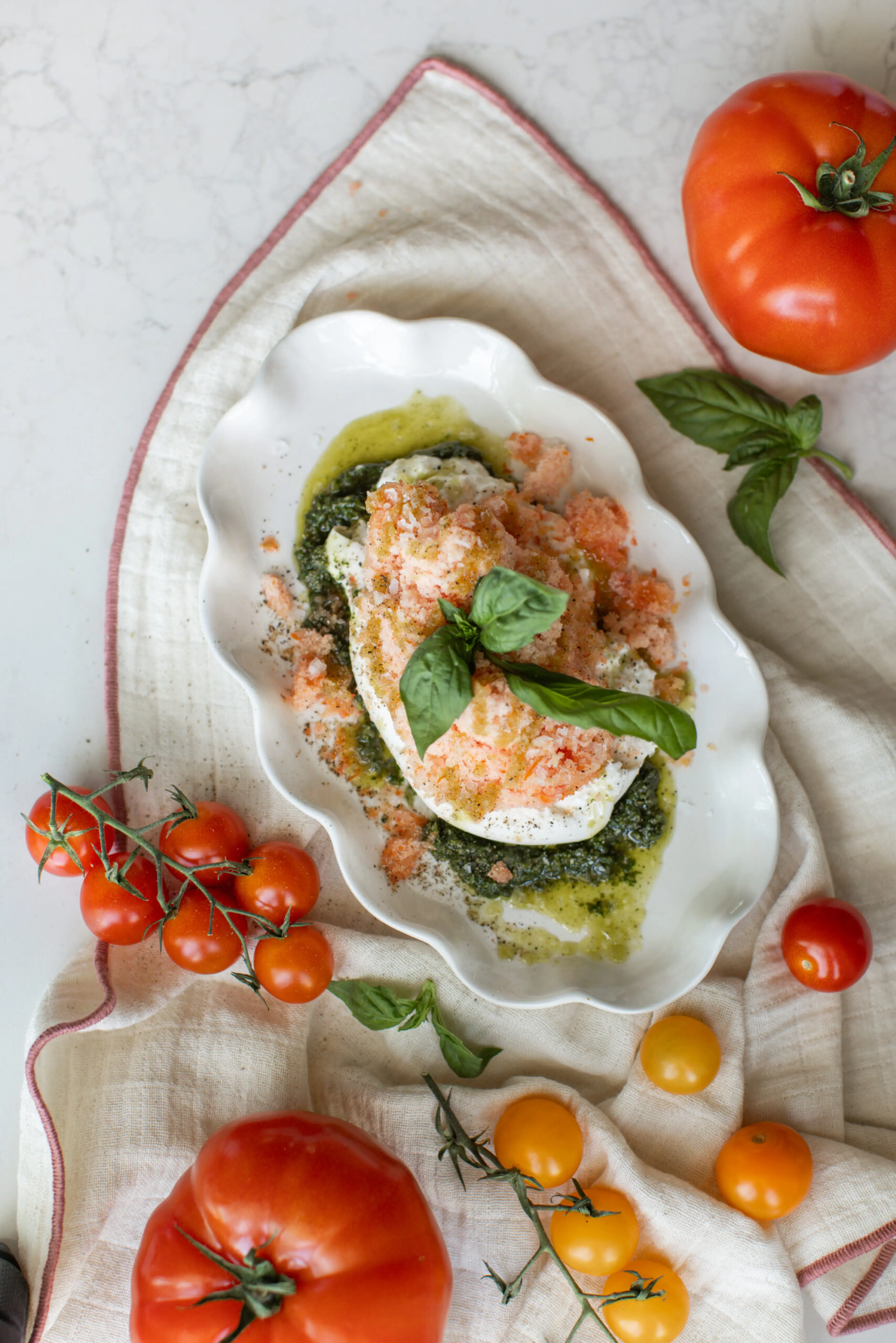 Frozen Tomato Burrata