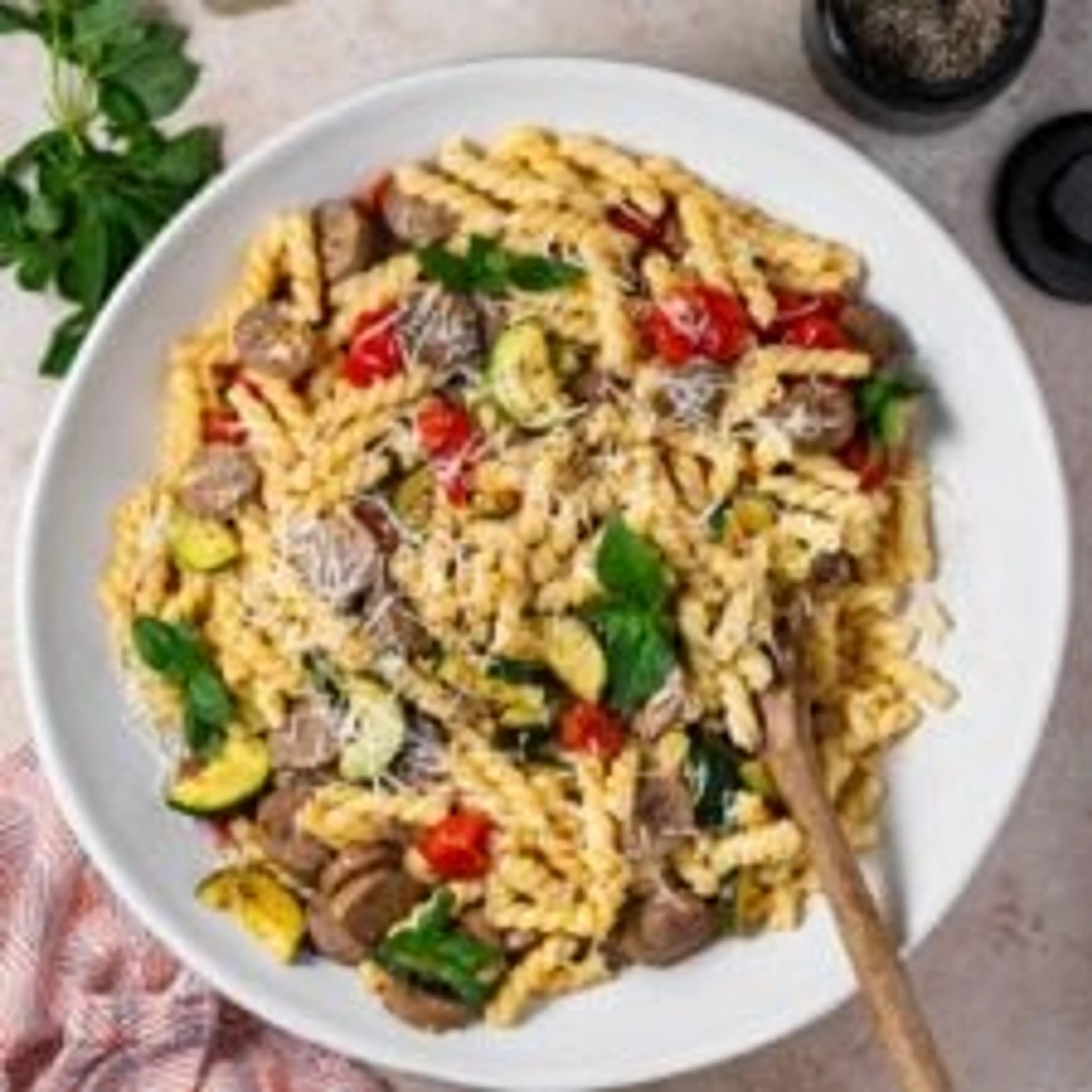 Chicken Sausage Pasta