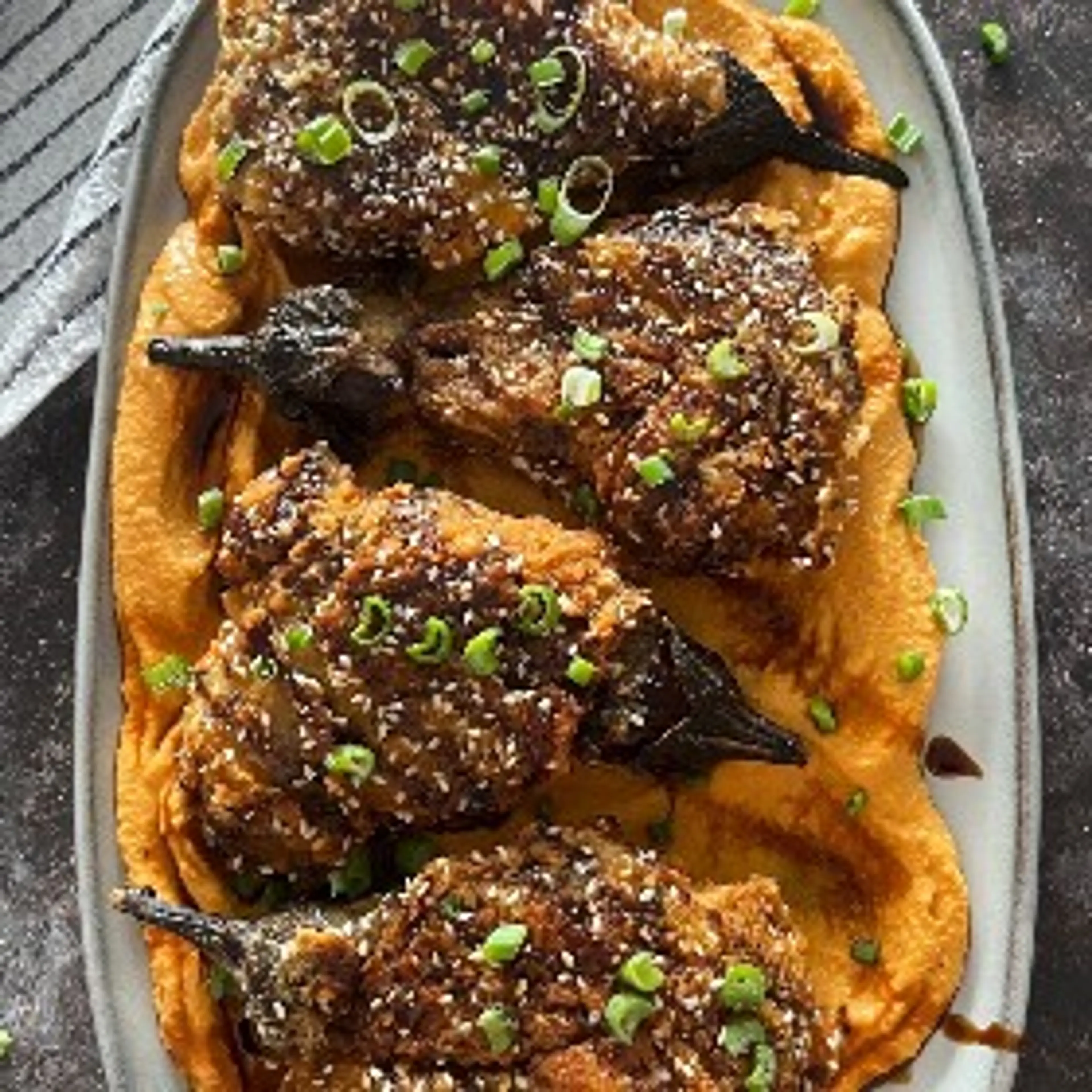 These Extra Crispy Eggplants Are a Perfect Date Night Dish