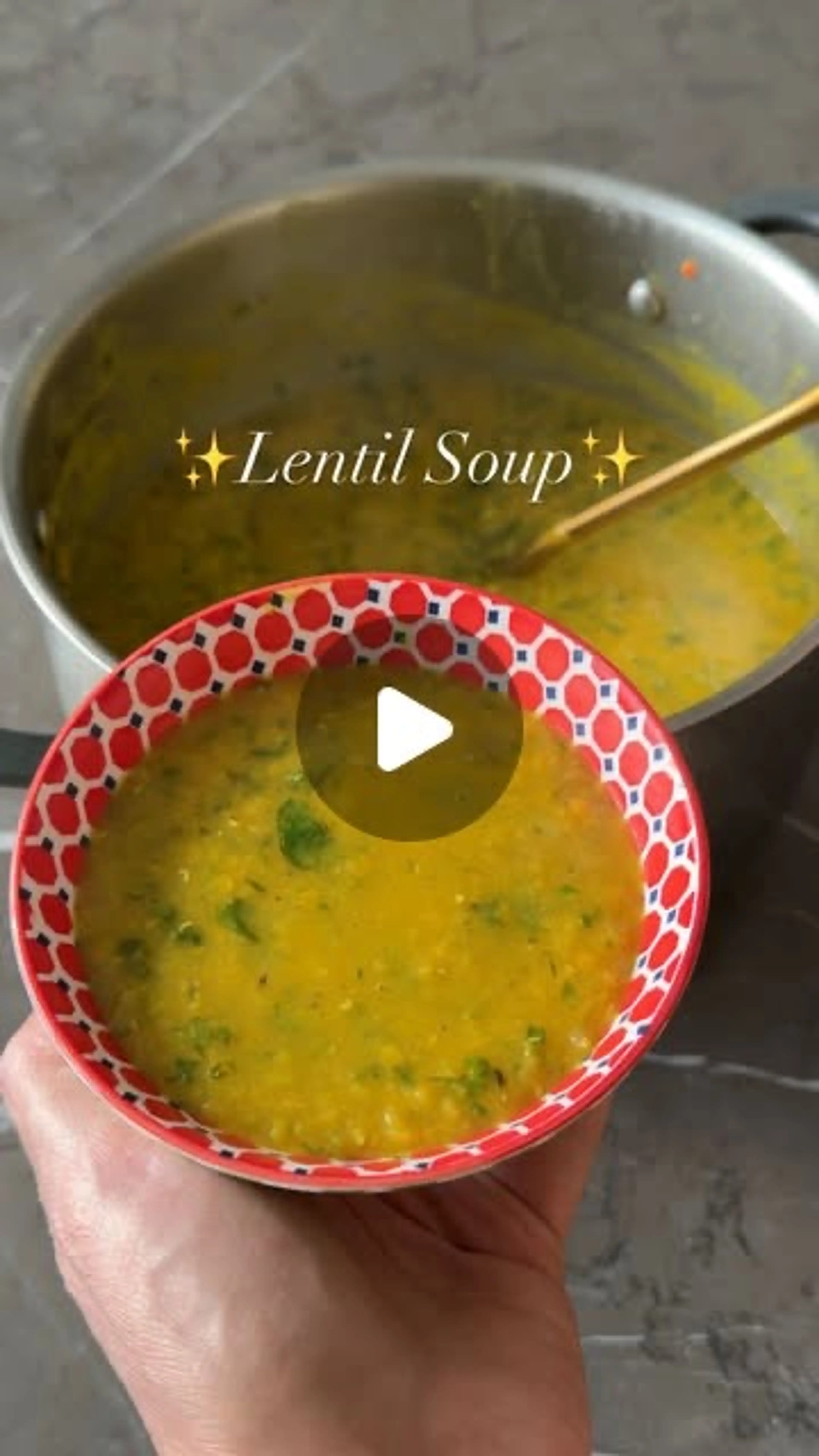 Simple Hearty Lentil Soup
