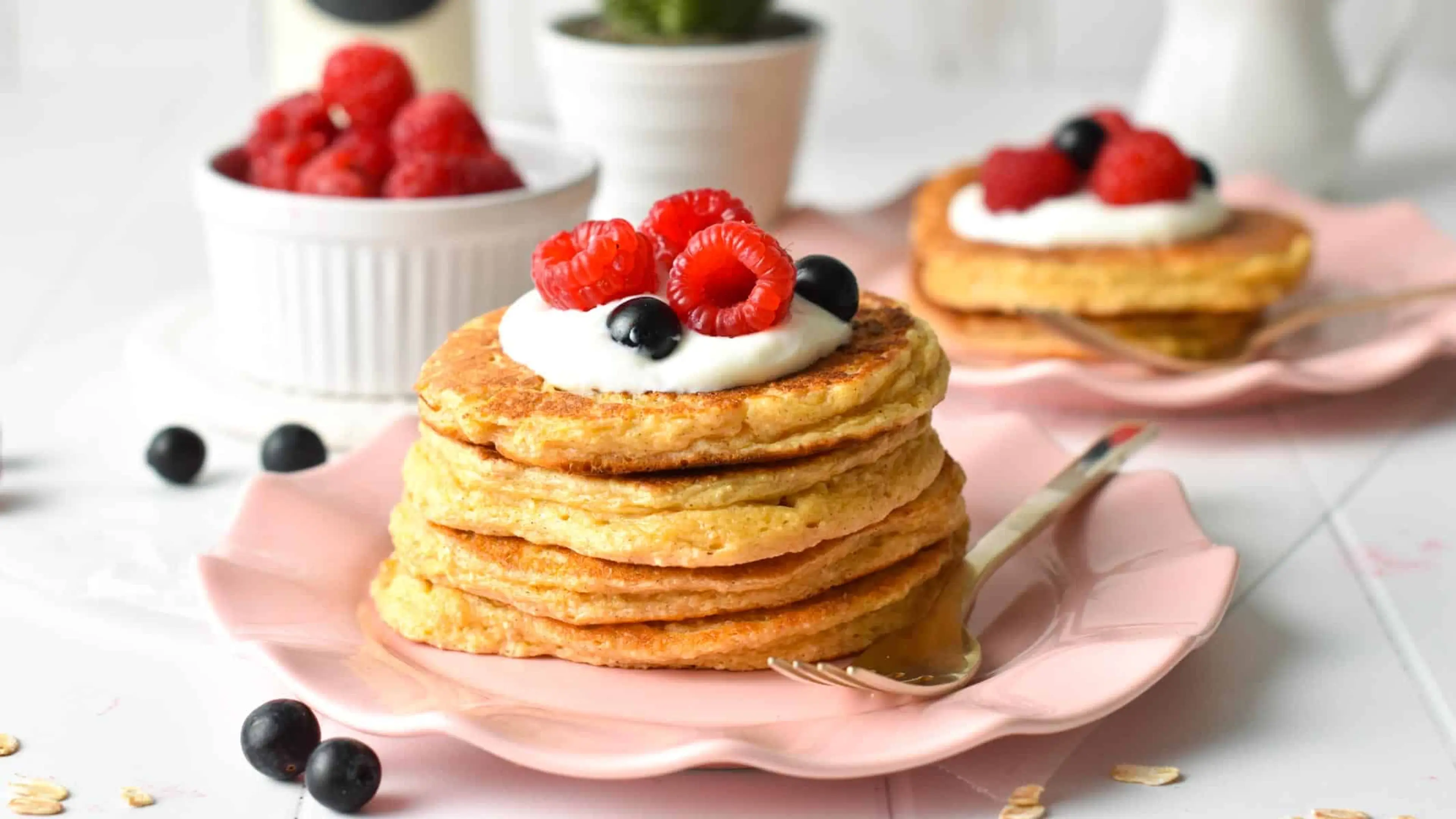 Cottage Cheese Protein Pancakes
