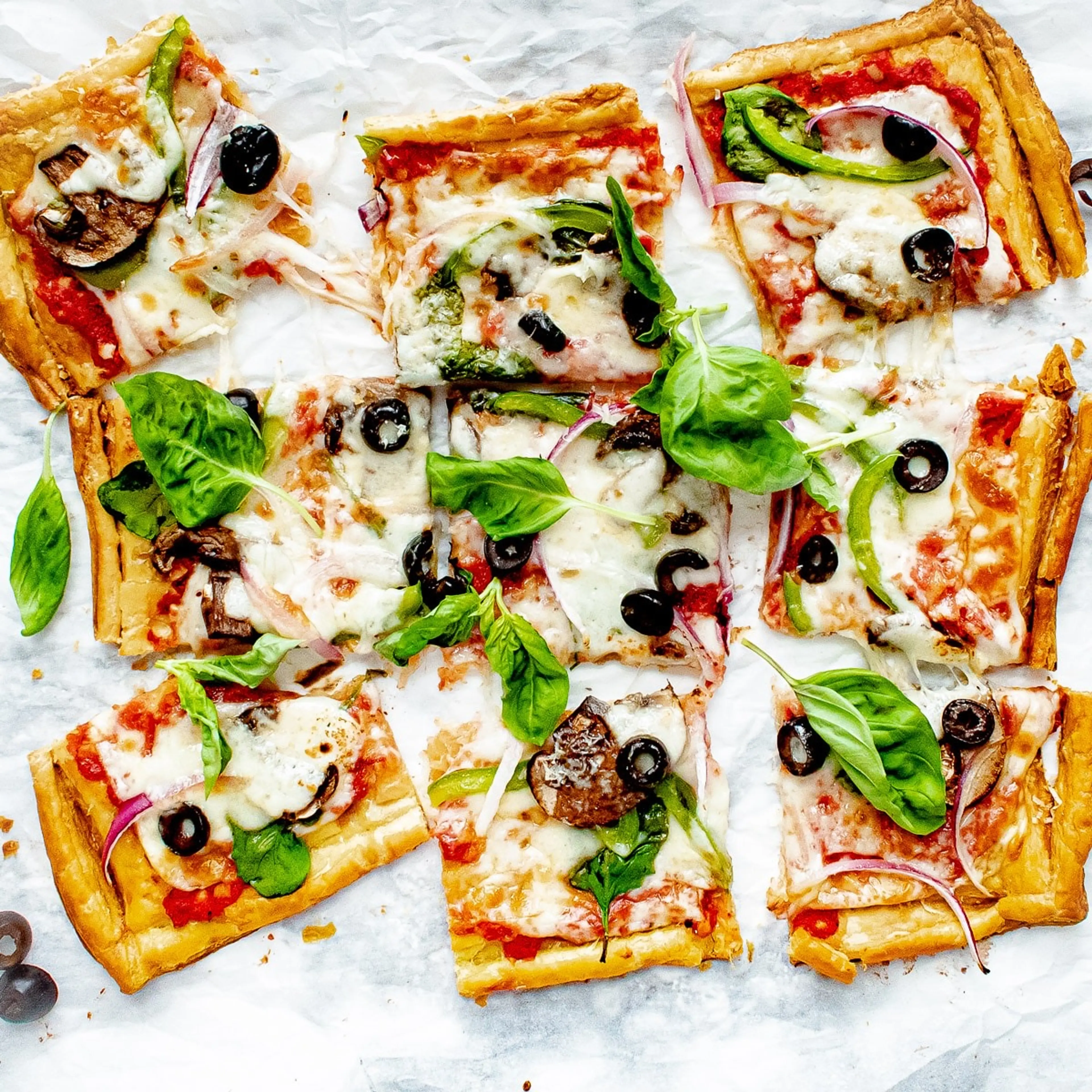 Puff Pastry Pizza