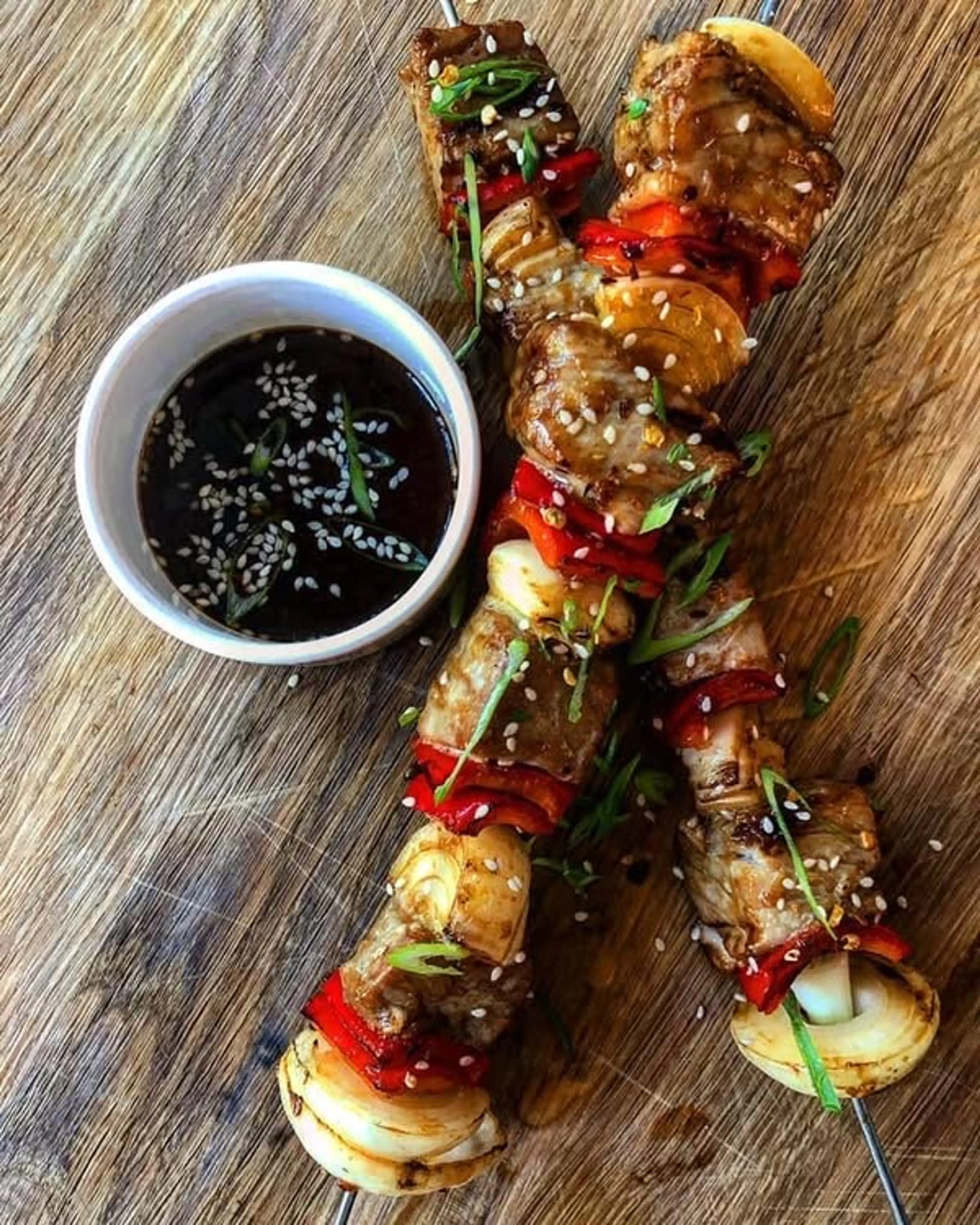 Teriyaki Tuna Kabobs