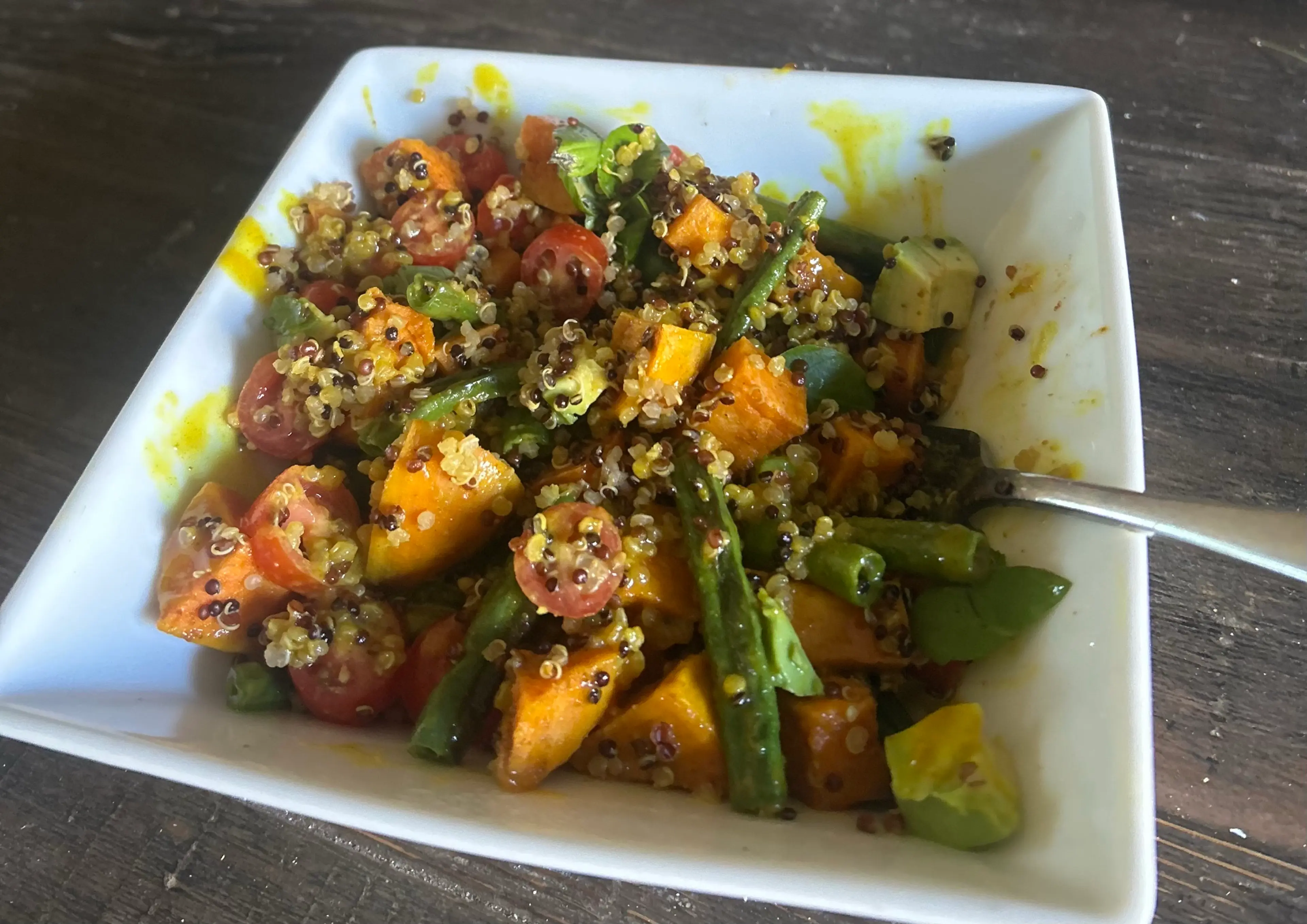 Sweet Potato Honey Mustard Bowl