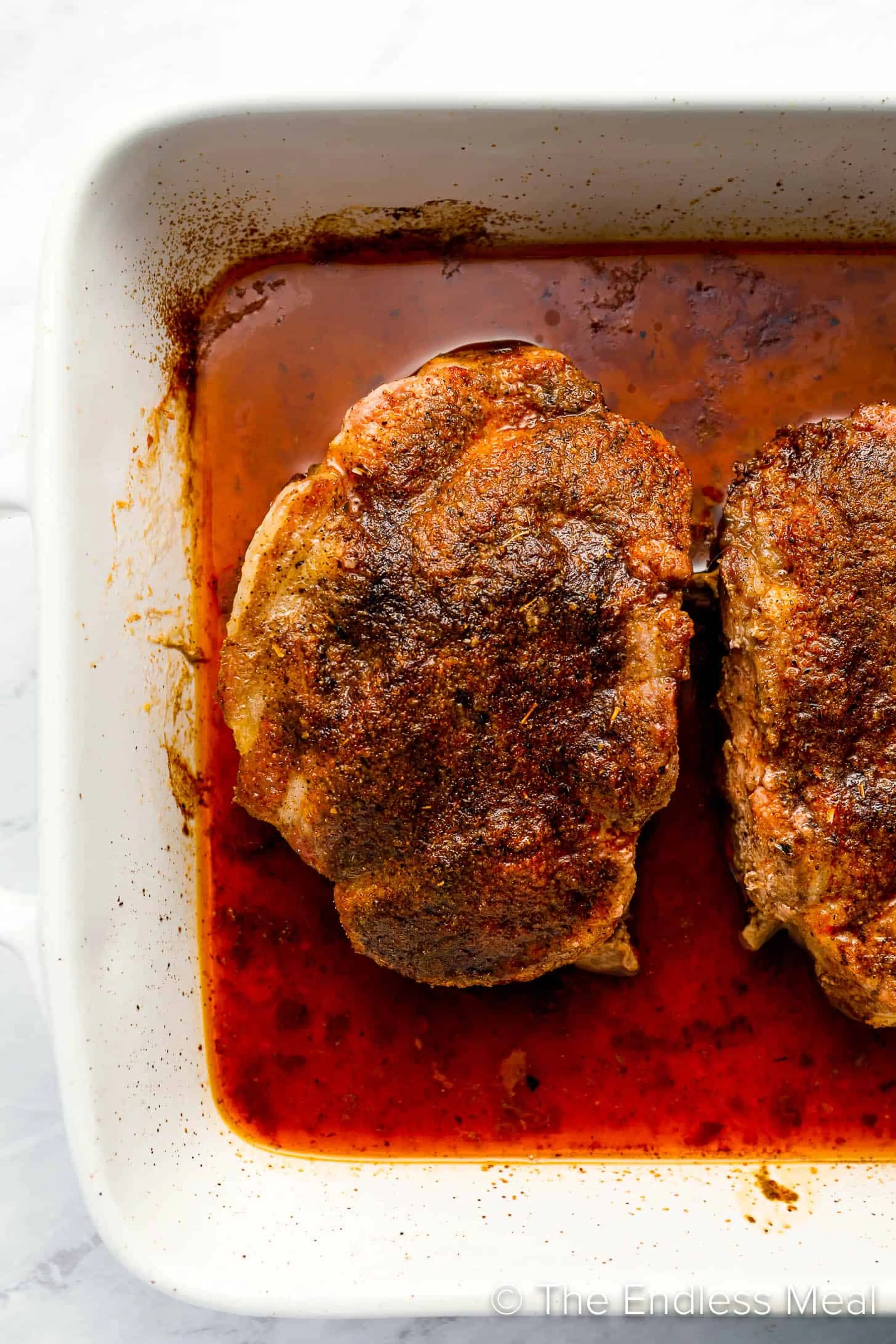 Oven Baked Pork Chops