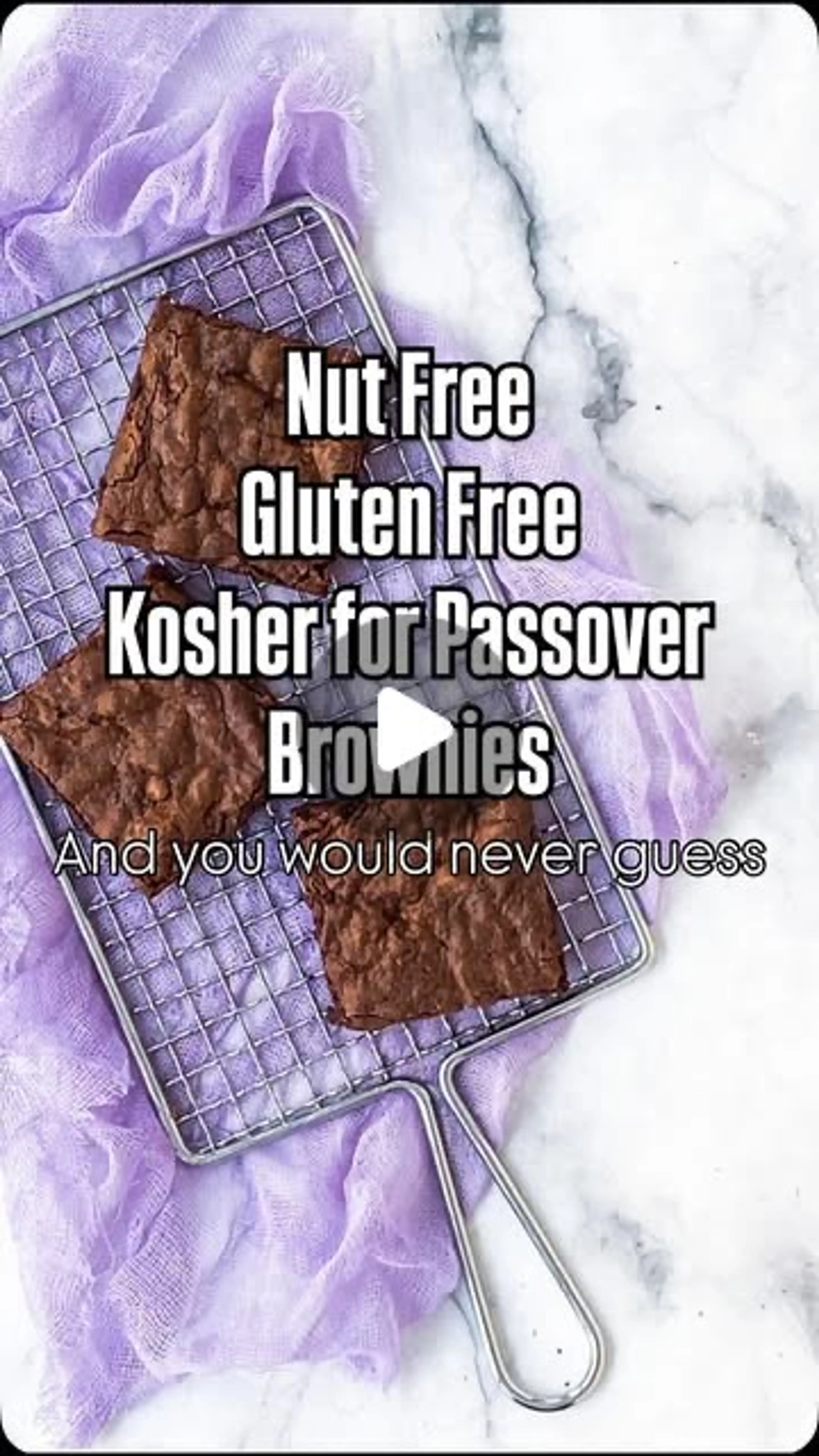 Kosher for Passover Brownies