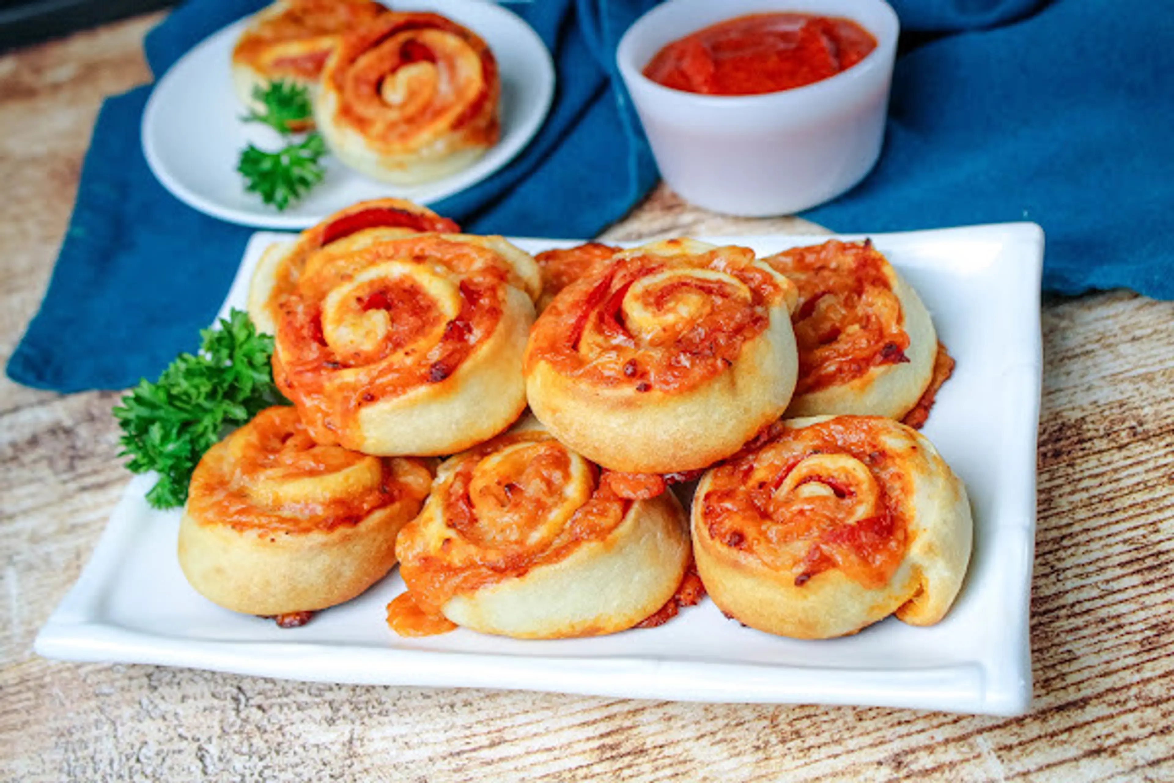 Pepperoni Pizza Pinwheels