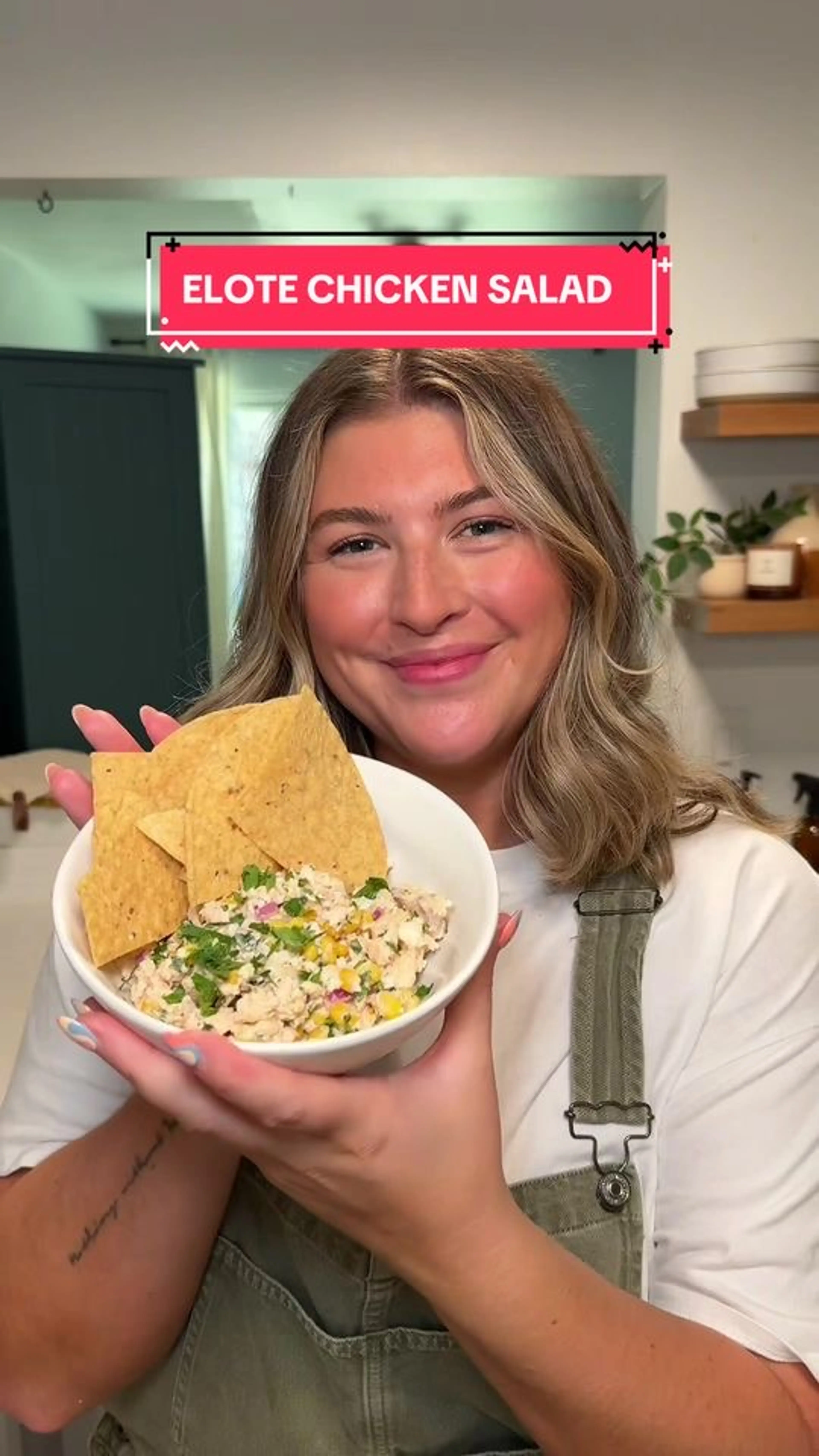 Elote Inspired Chicken Salad