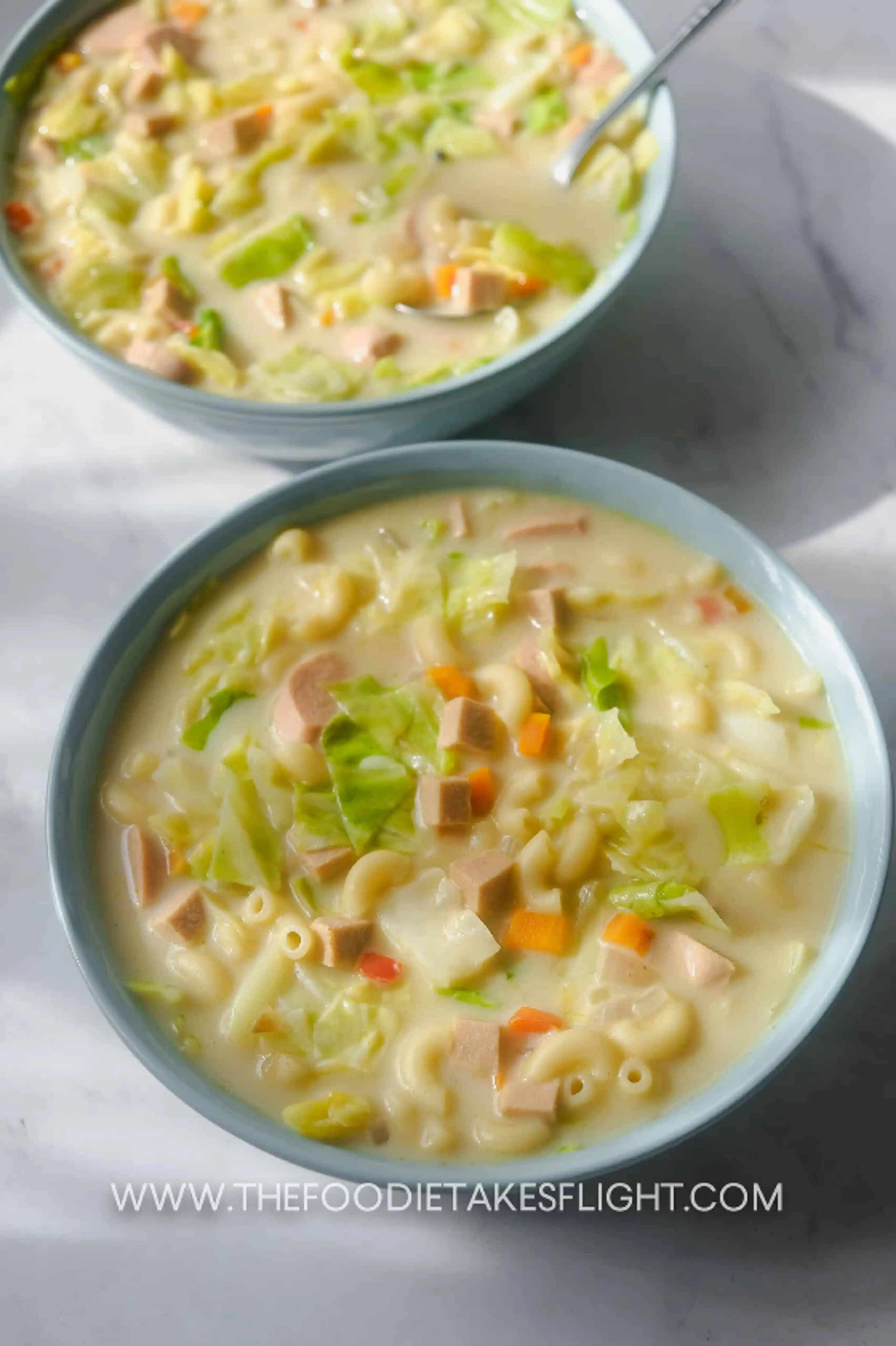 Sopas (Vegan Filipino Style Macaroni Soup)