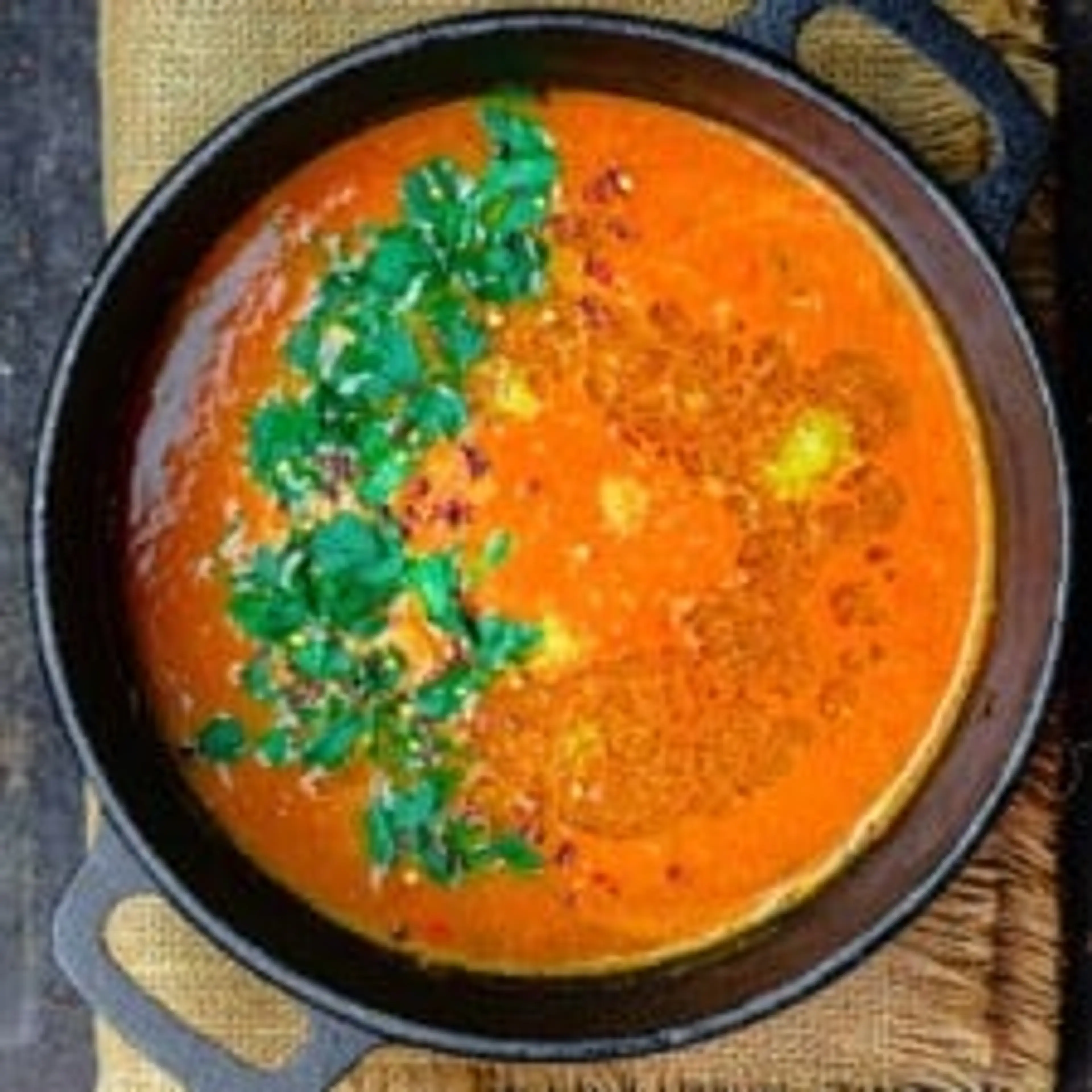 Easy Greek Red Lentil Soup Recipe