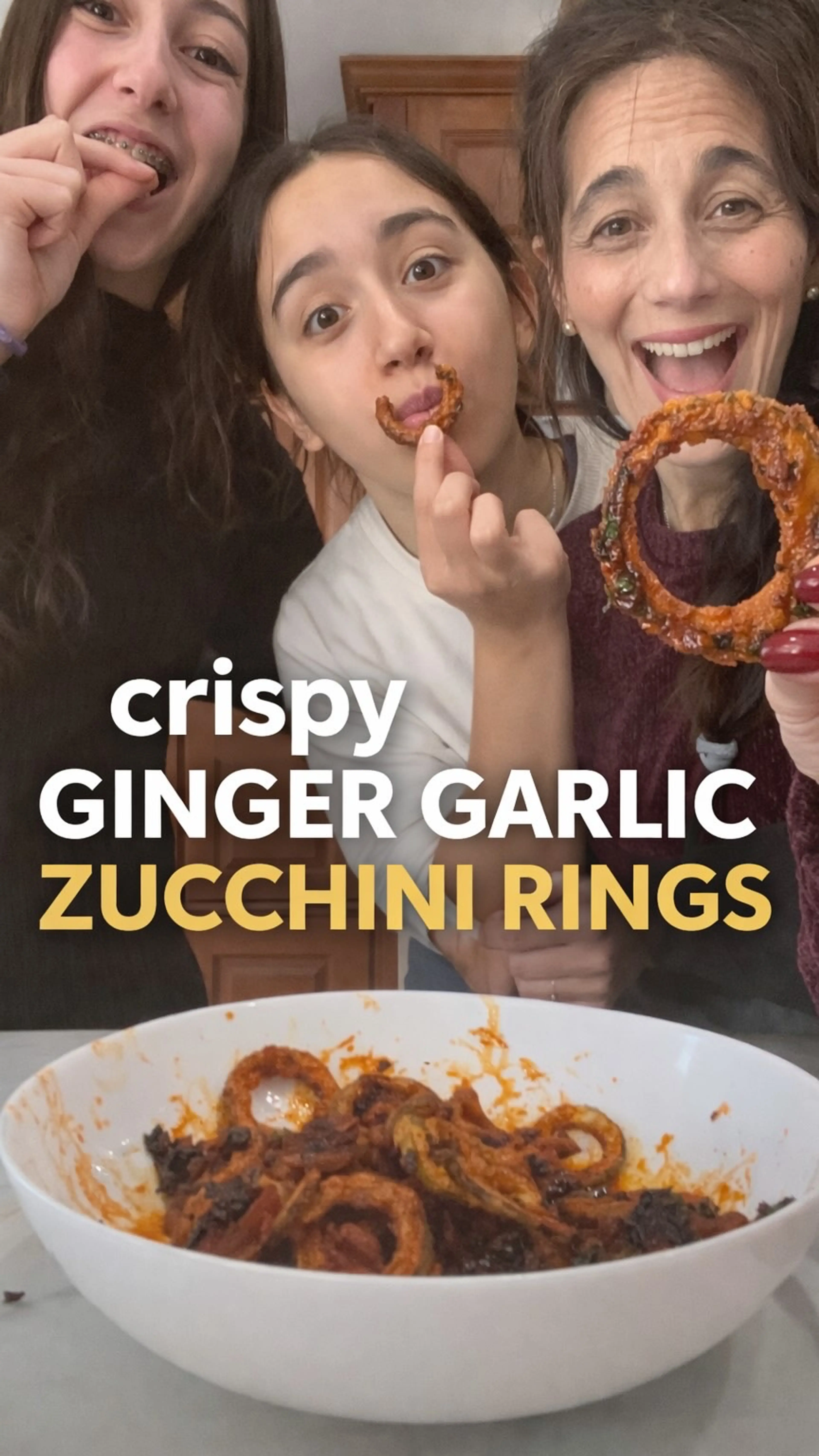 I Took Zucchini… and Then Poured a Hot Garlic Ginger Sauce O