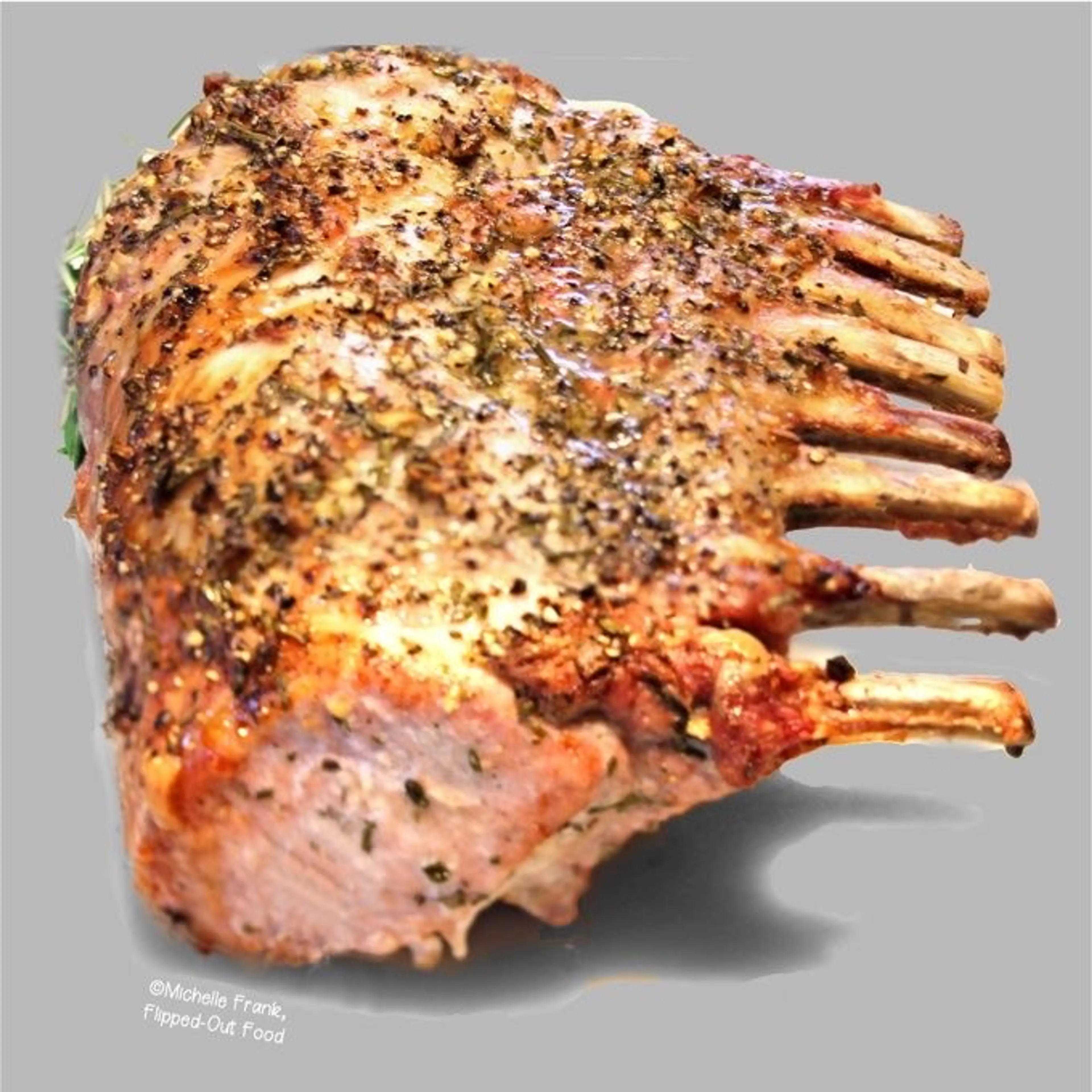 Herb-Roasted Rack of Pork
