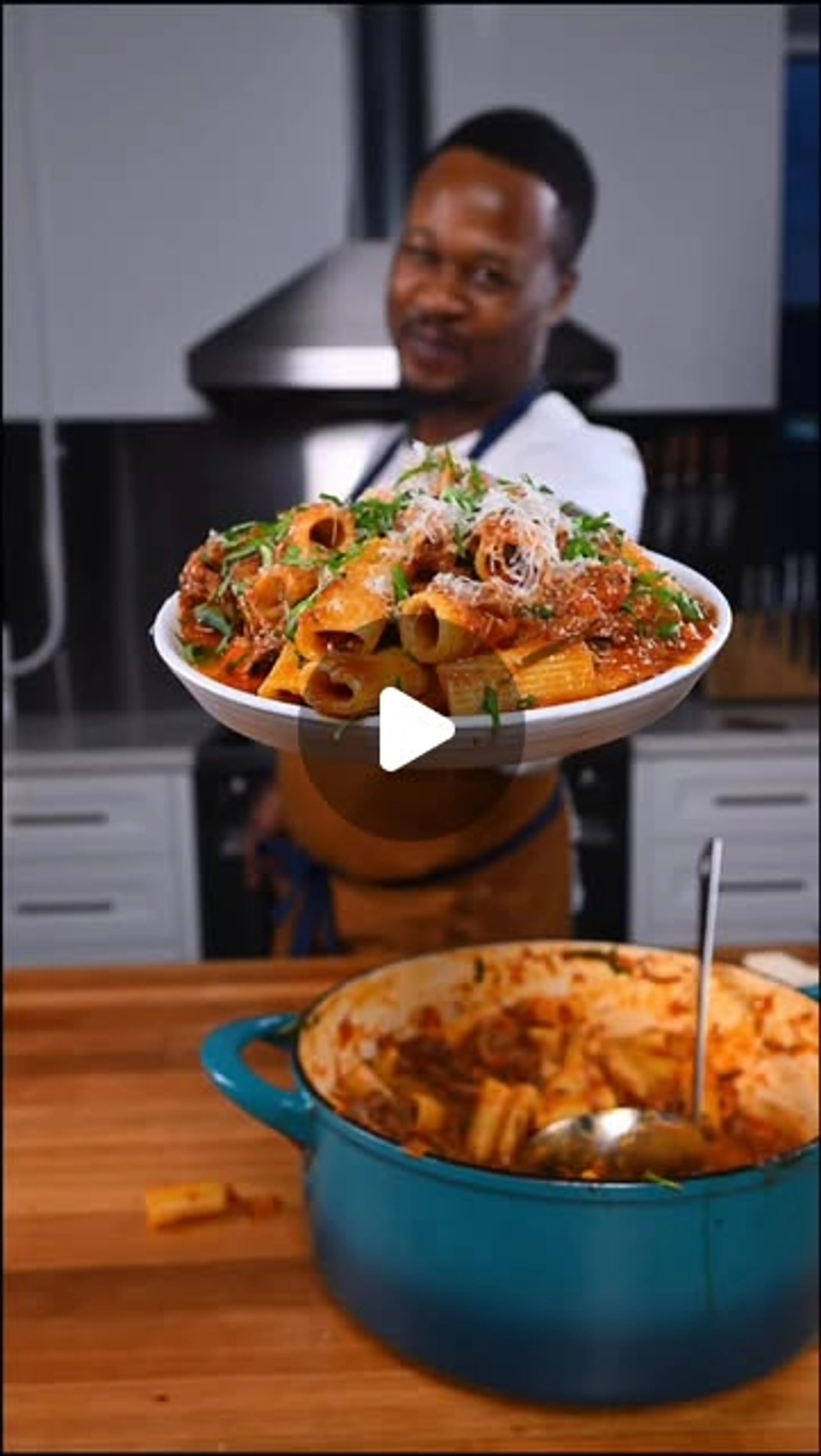 One-pot Braised Beef Rigatoni