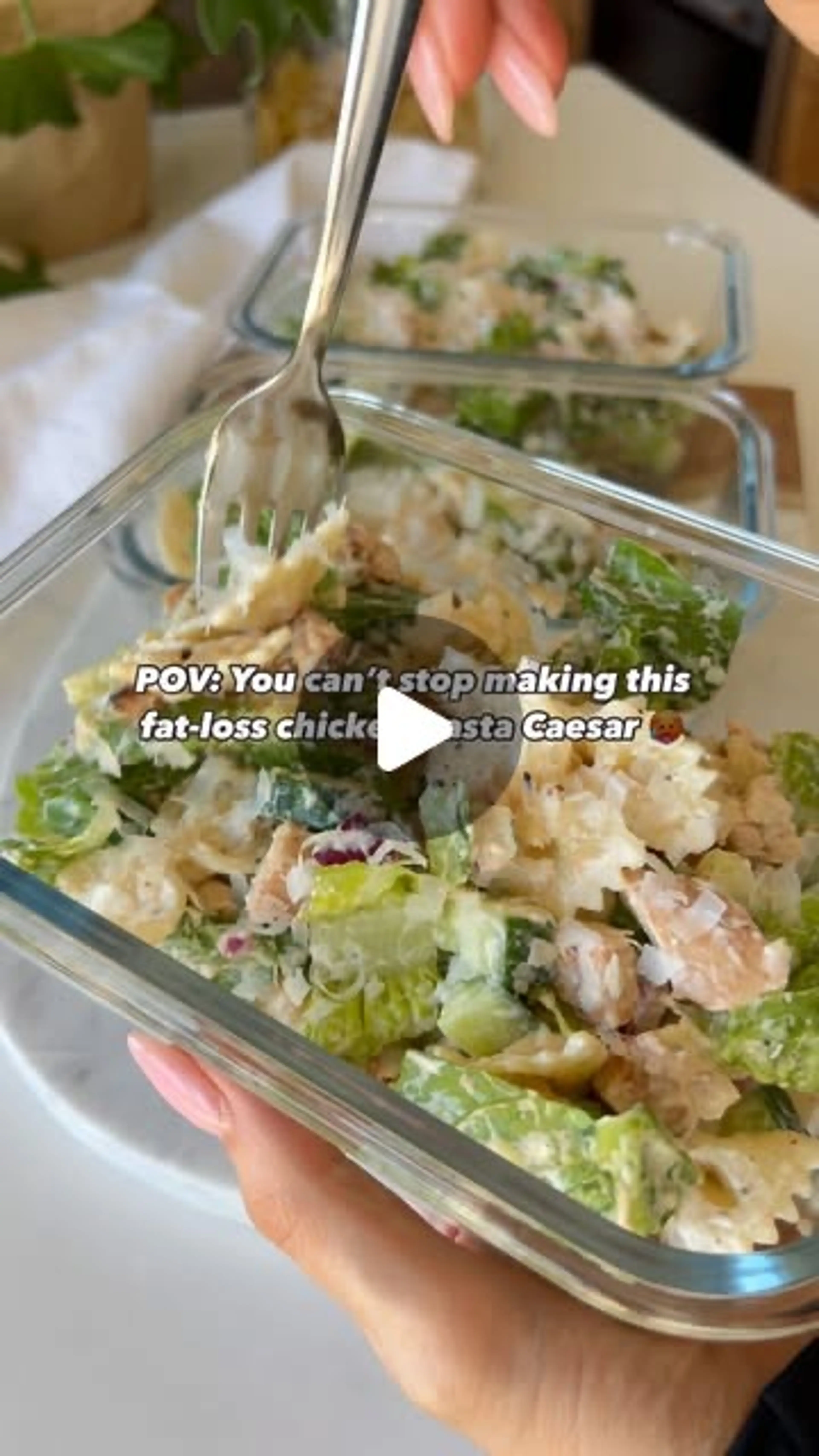 Chicken Pasta Caesar