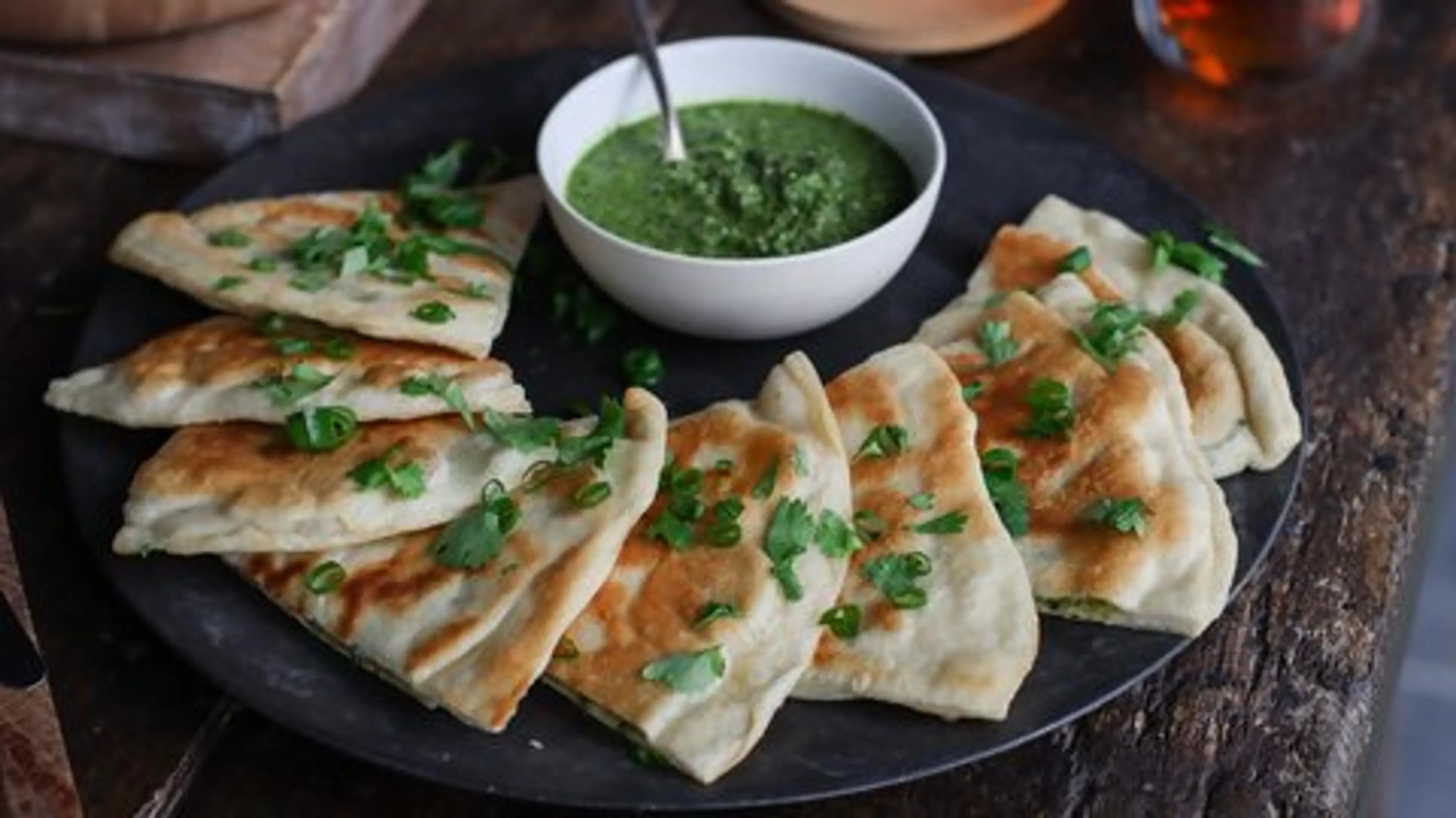 Bolani - Afghan Stuffed Flatbread