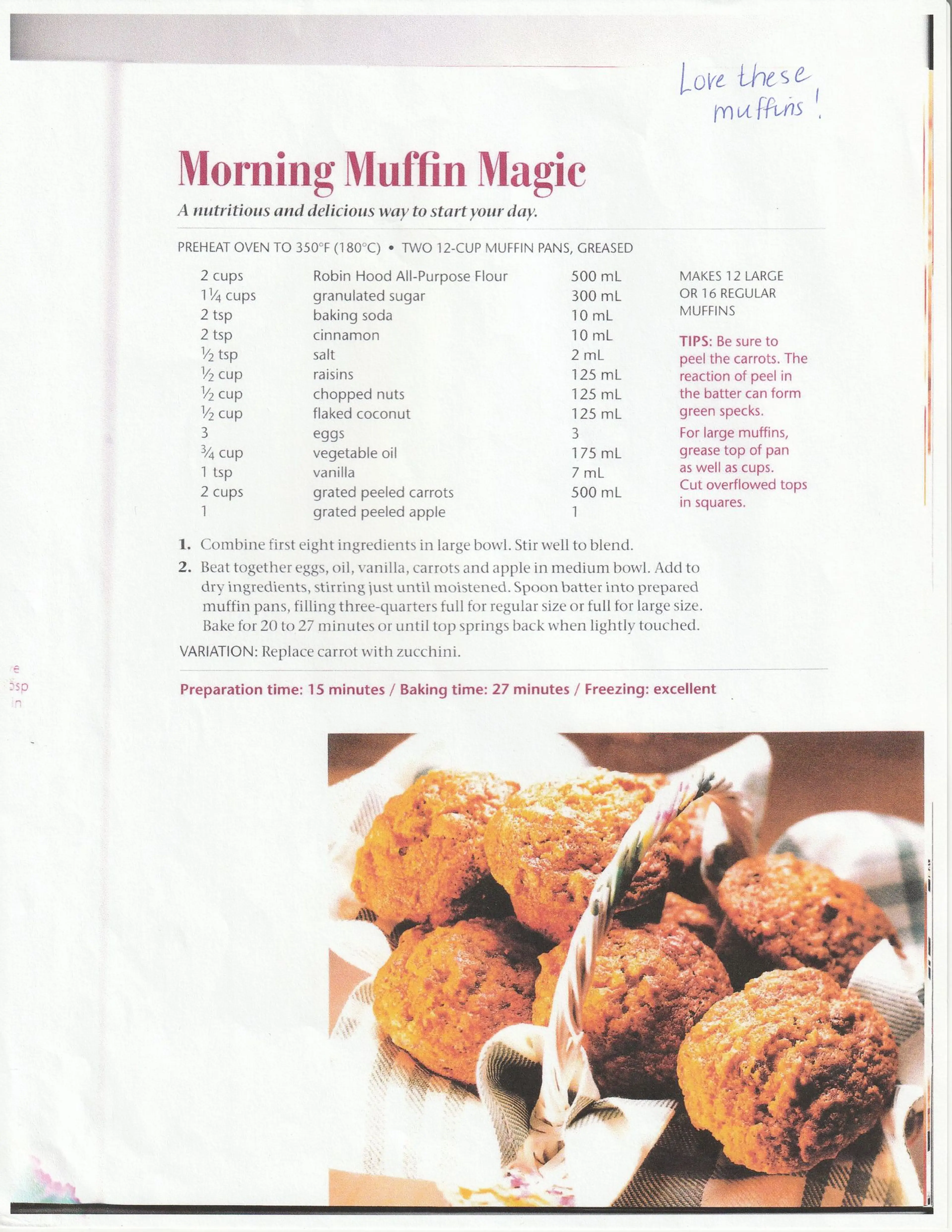Morning Muffins