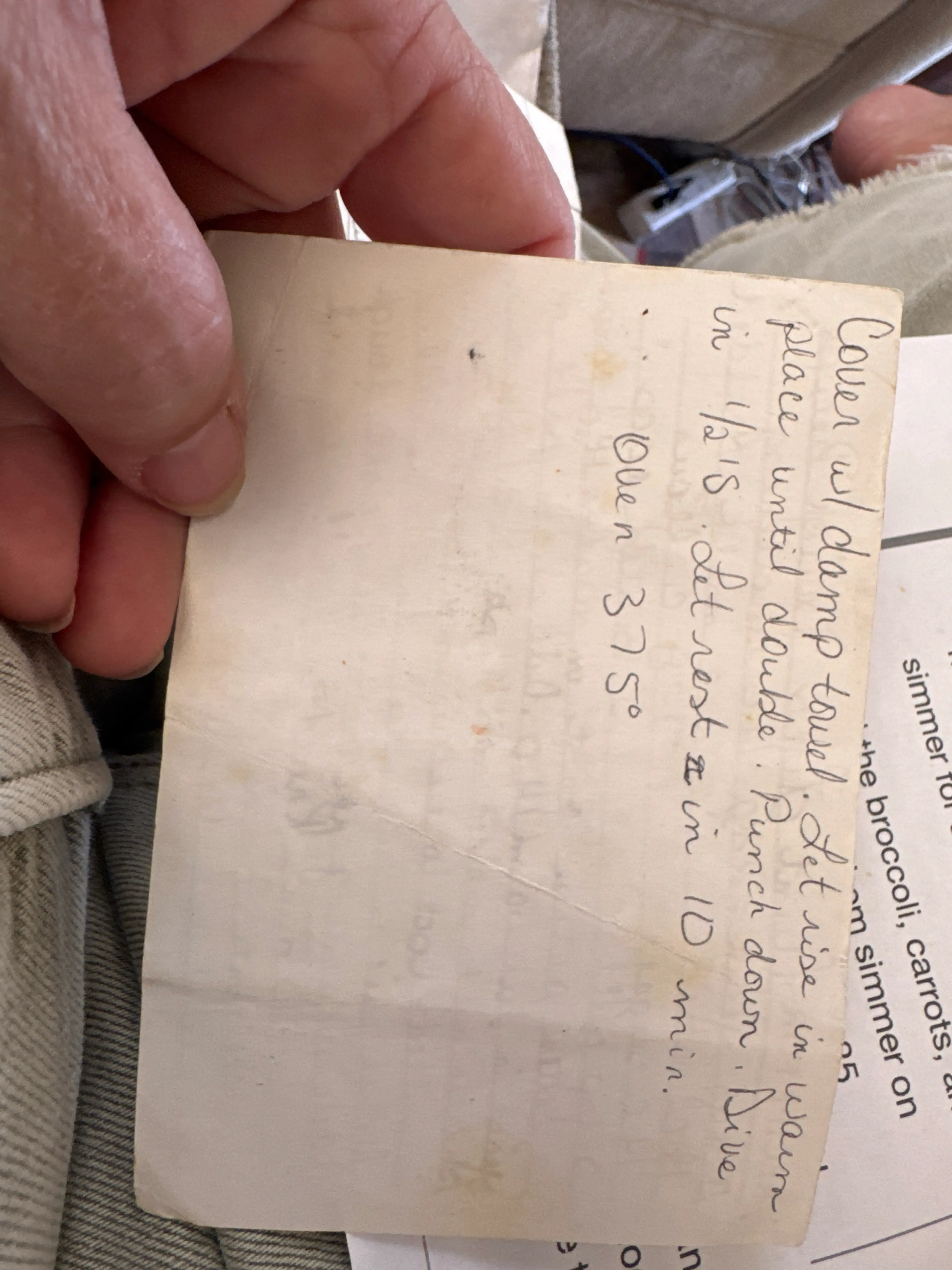 Aunt Lin’s Dough Recipe