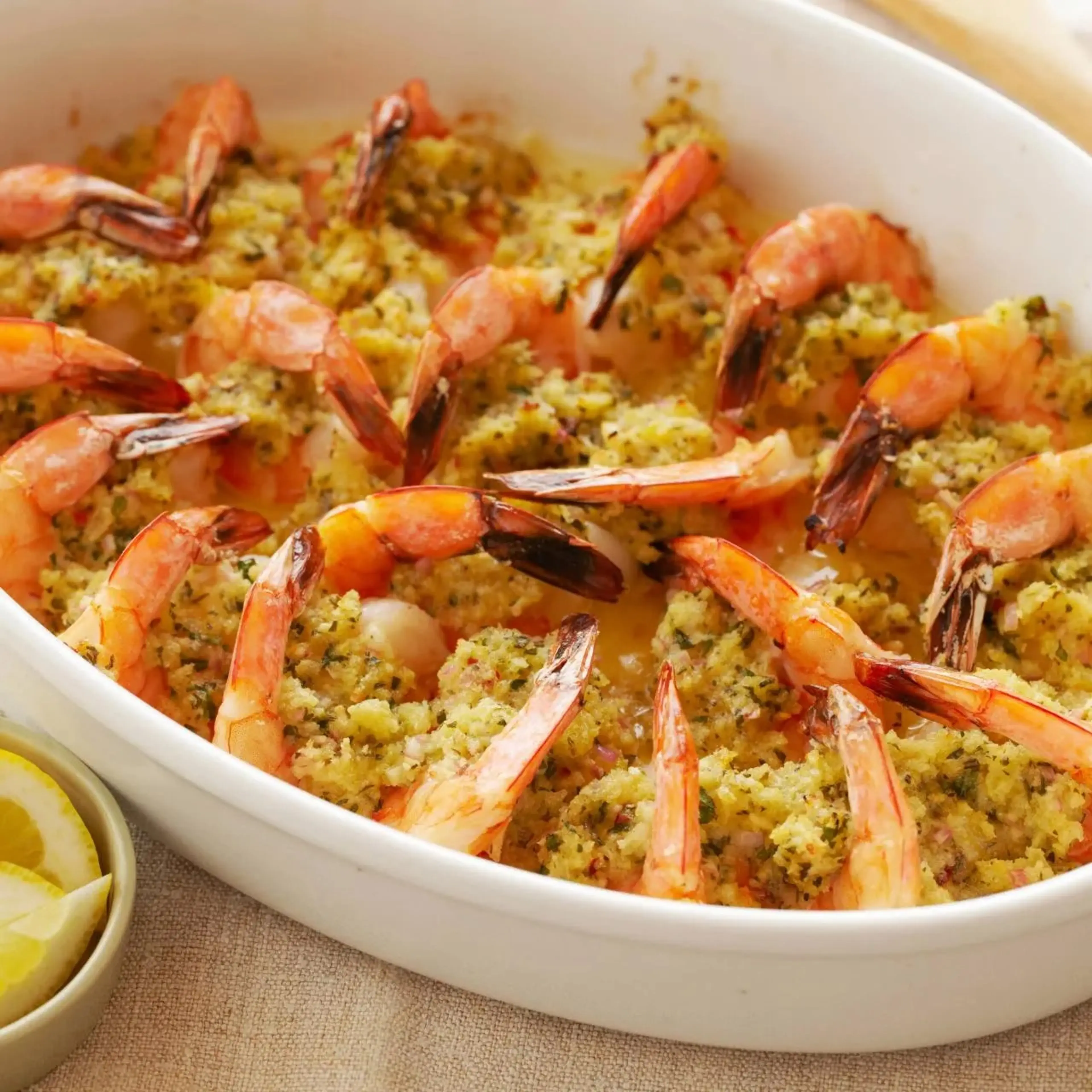 Baked Shrimp Scampi